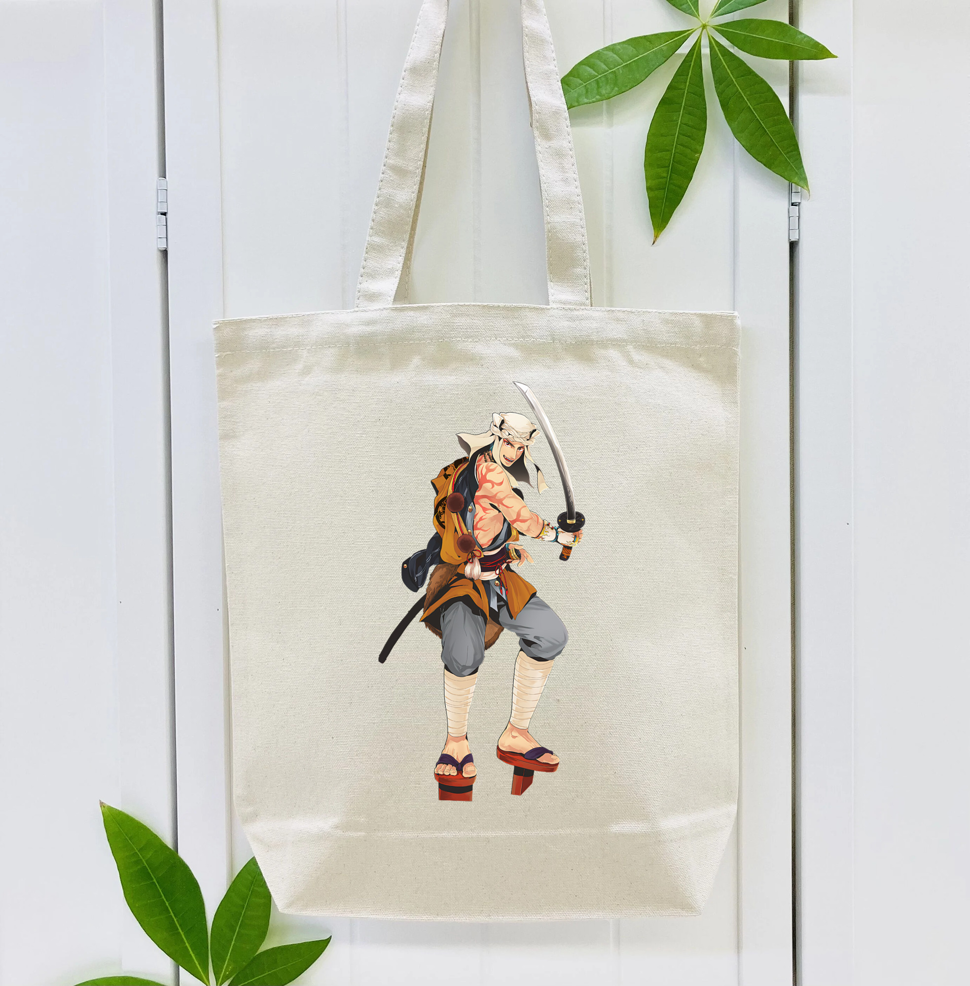 刀剣乱舞 Touken Ranbu 縦型キャンバス生地手提げバッグ　トートバッグ