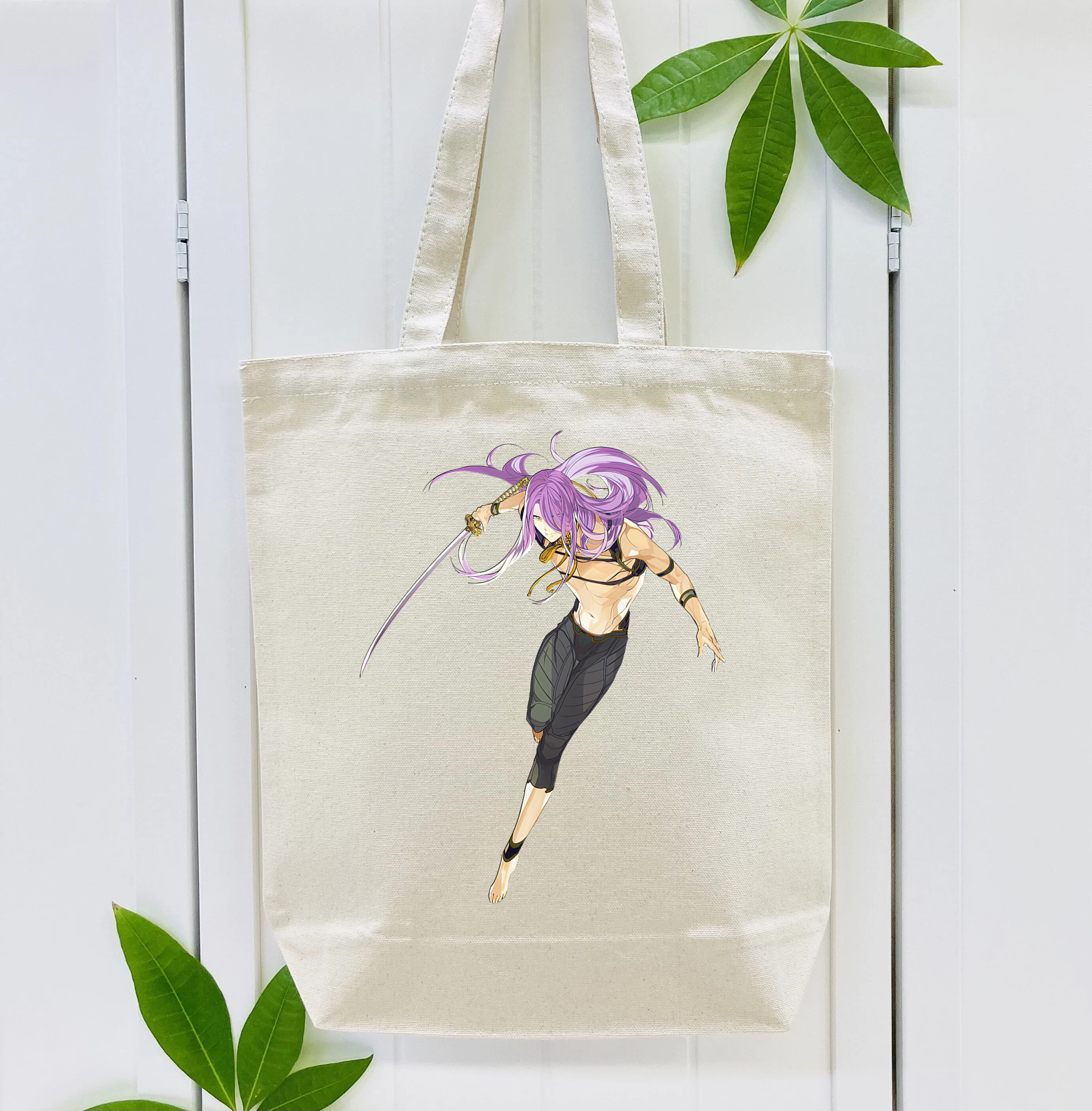 刀剣乱舞 Touken Ranbu 縦型キャンバス生地手提げバッグ　トートバッグ