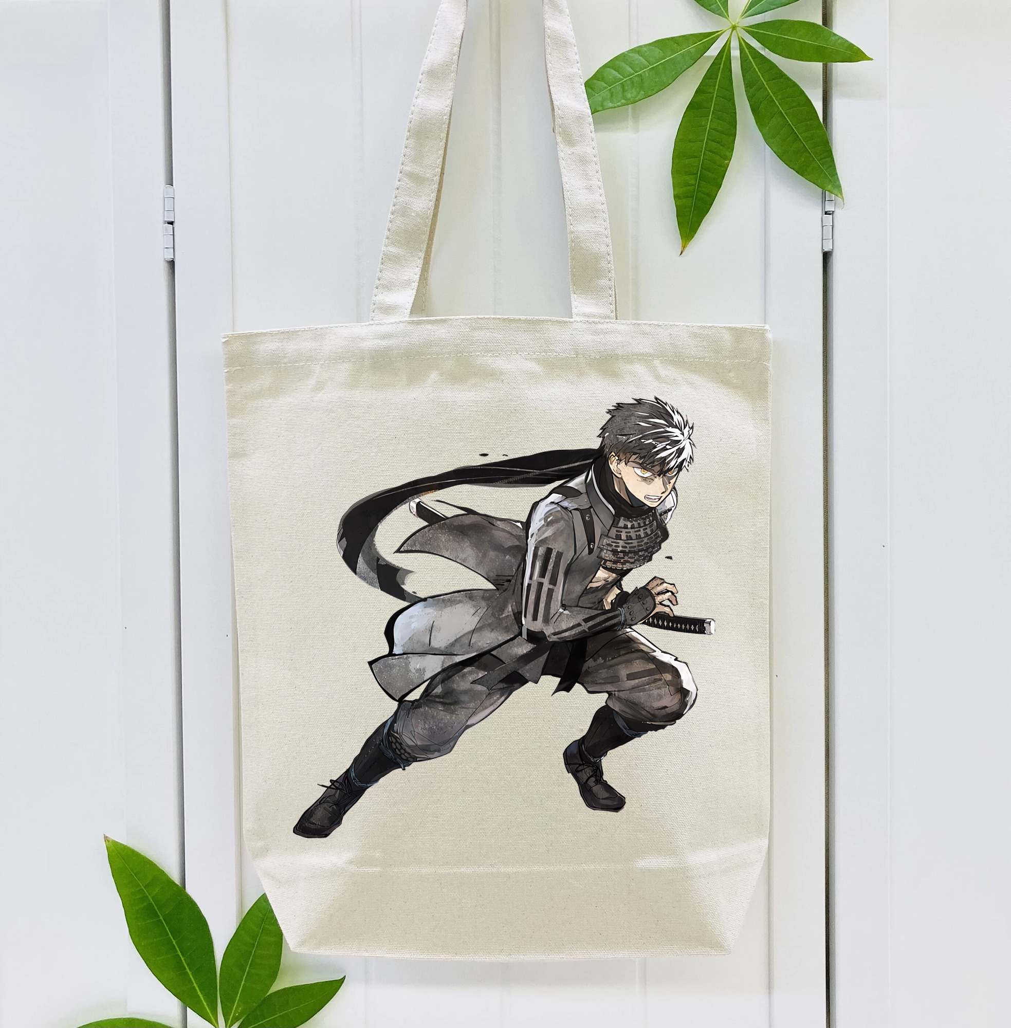 刀剣乱舞 Touken Ranbu 縦型キャンバス生地手提げバッグ　トートバッグ
