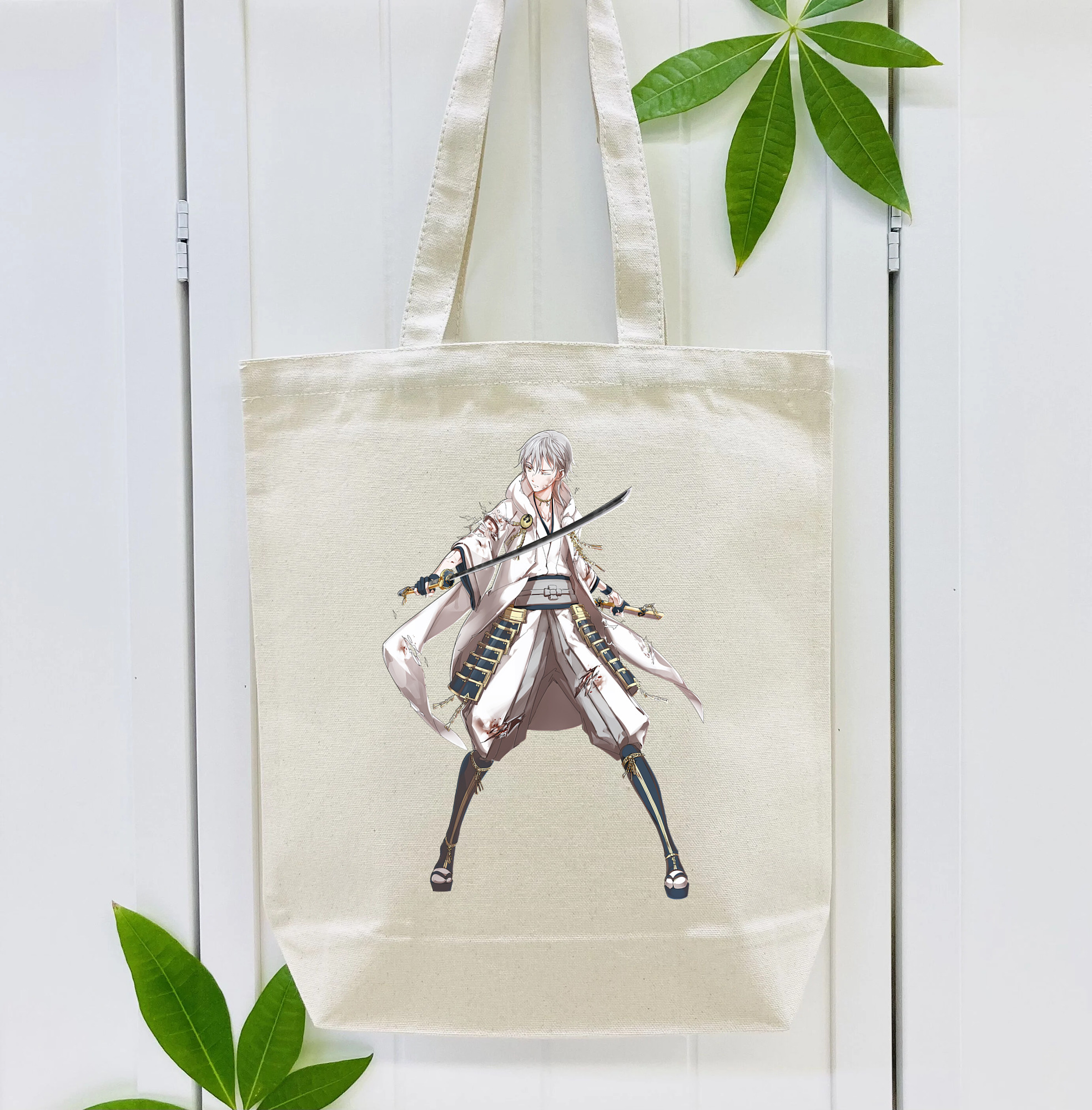 刀剣乱舞 Touken Ranbu 縦型キャンバス生地手提げバッグ　トートバッグ