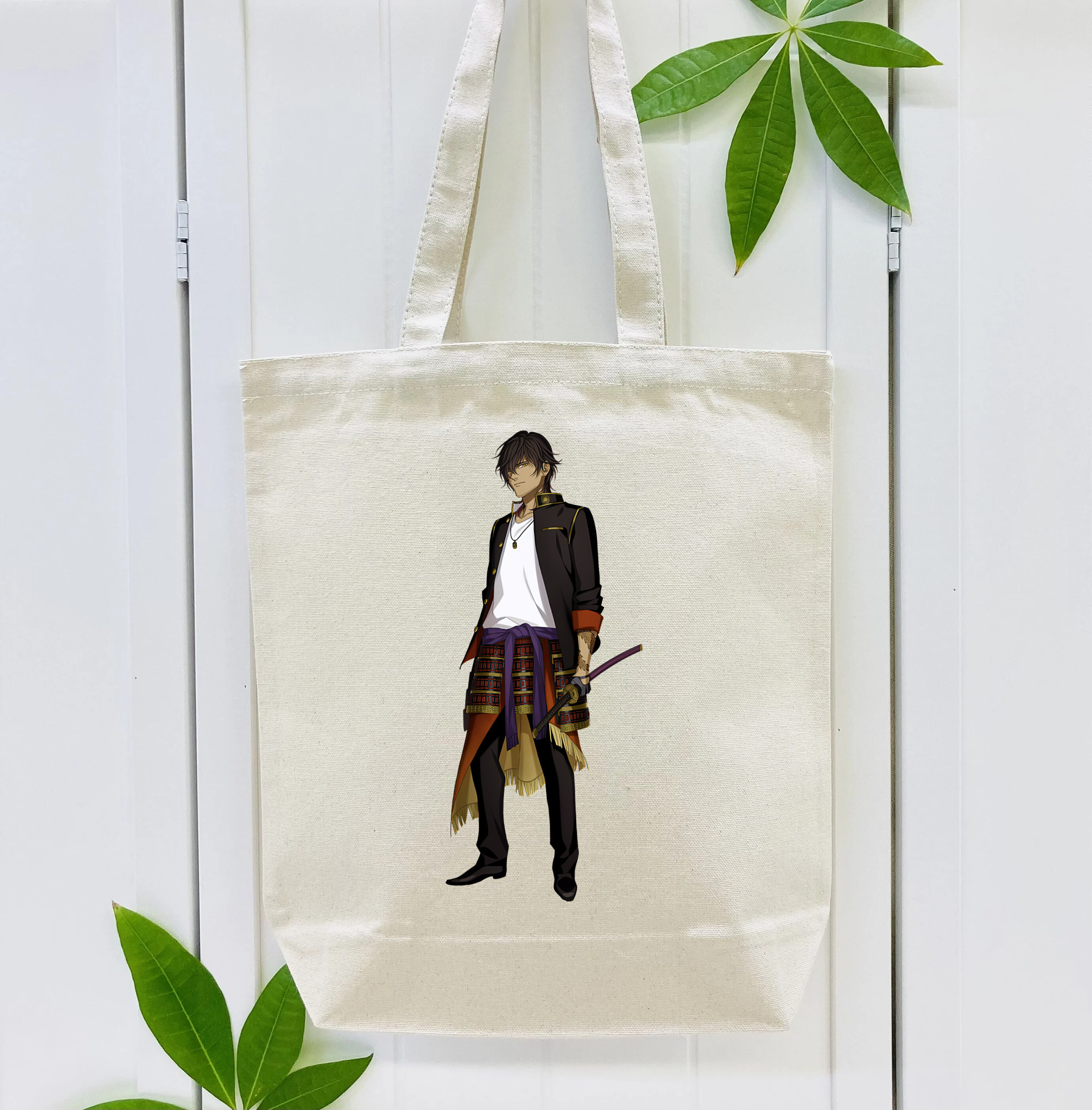刀剣乱舞 Touken Ranbu 縦型キャンバス生地手提げバッグ　トートバッグ