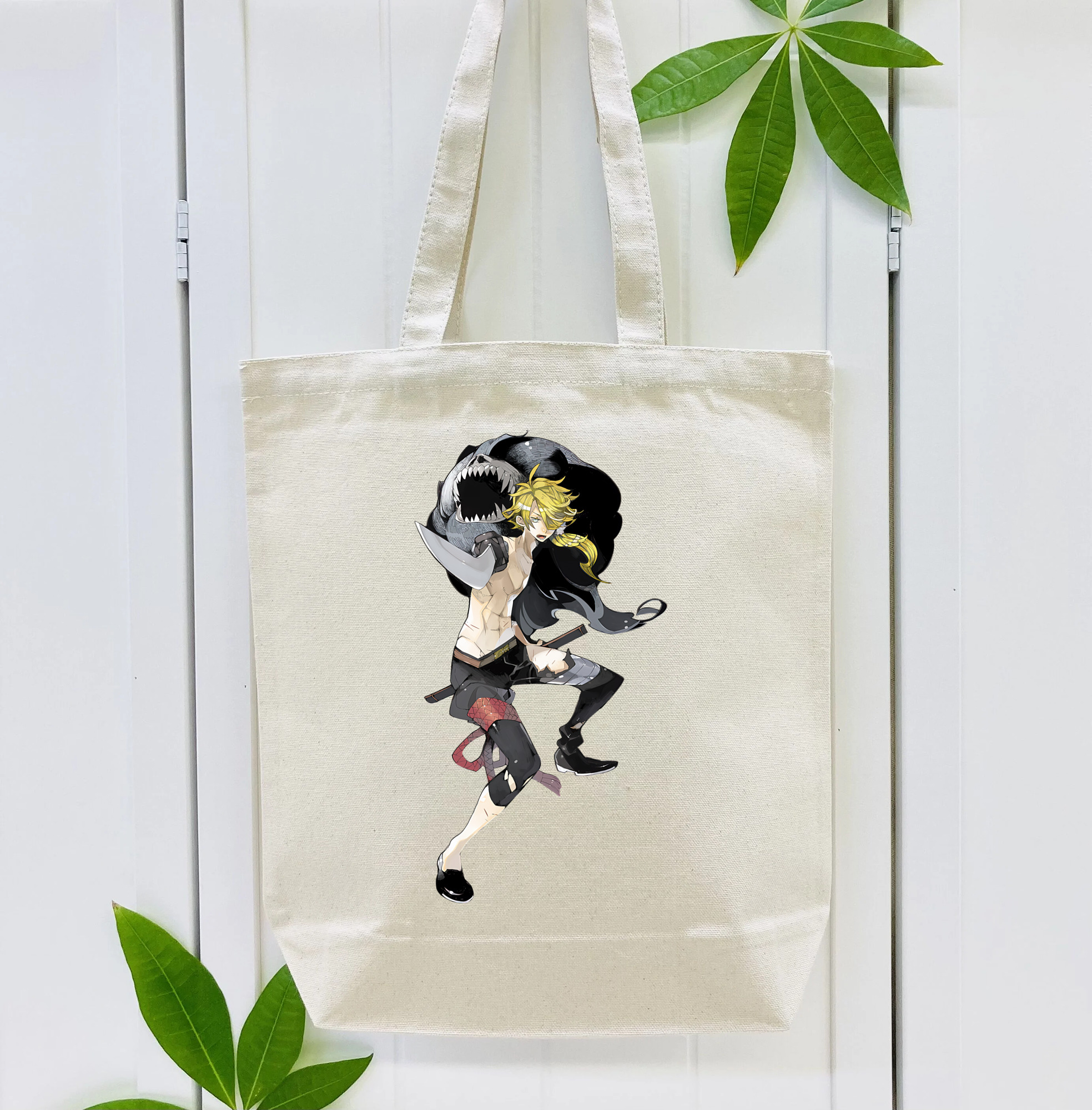 刀剣乱舞 Touken Ranbu 縦型キャンバス生地手提げバッグ　トートバッグ