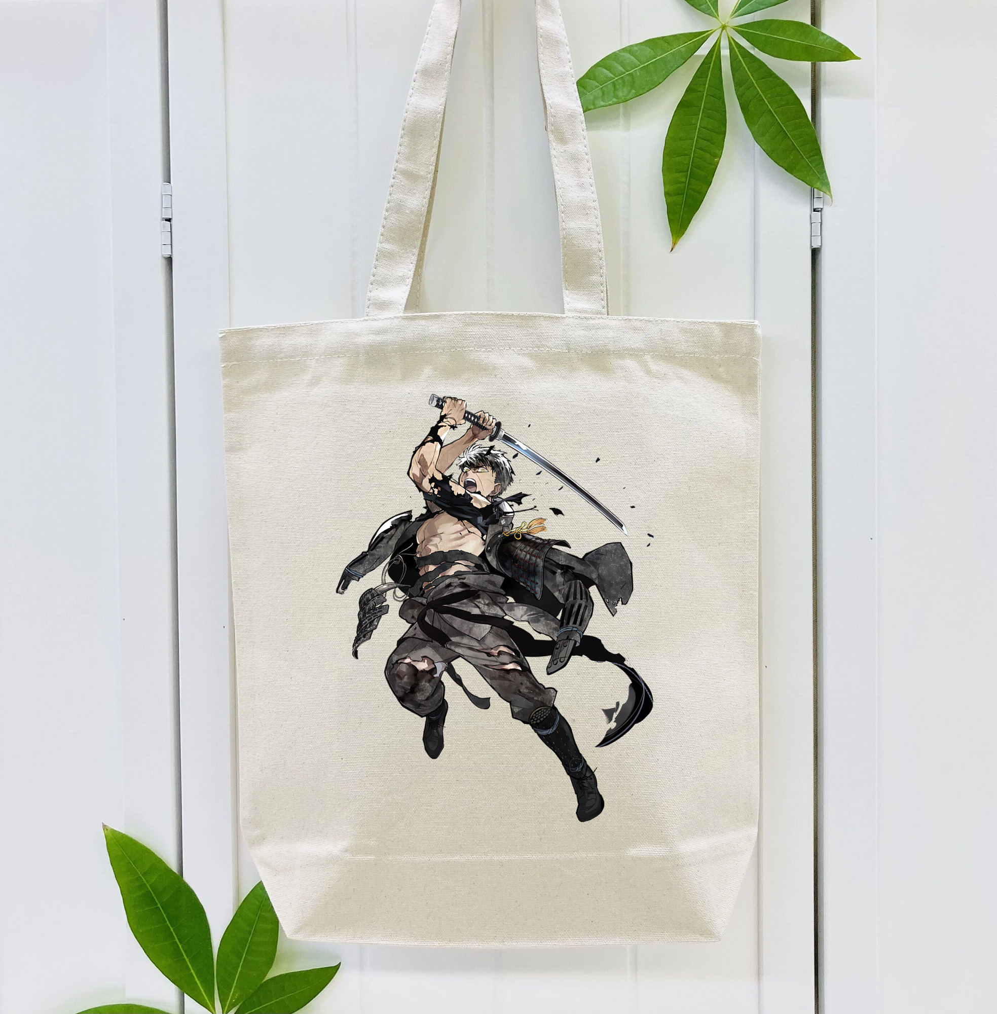 刀剣乱舞 Touken Ranbu 縦型キャンバス生地手提げバッグ　トートバッグ