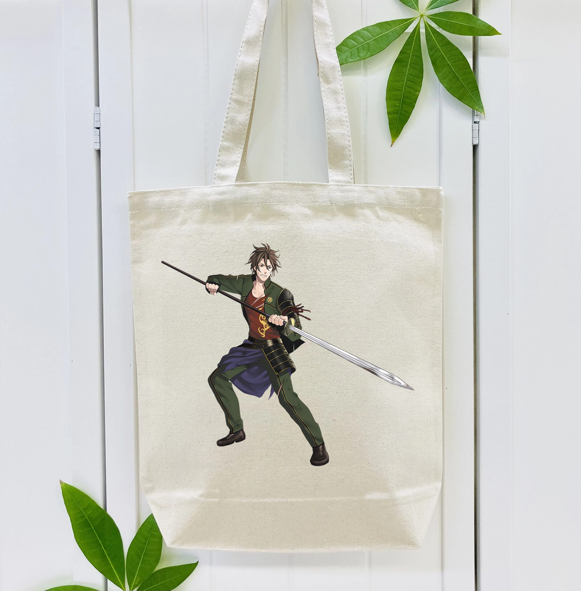 刀剣乱舞 Touken Ranbu 縦型キャンバス生地手提げバッグ　トートバッグ