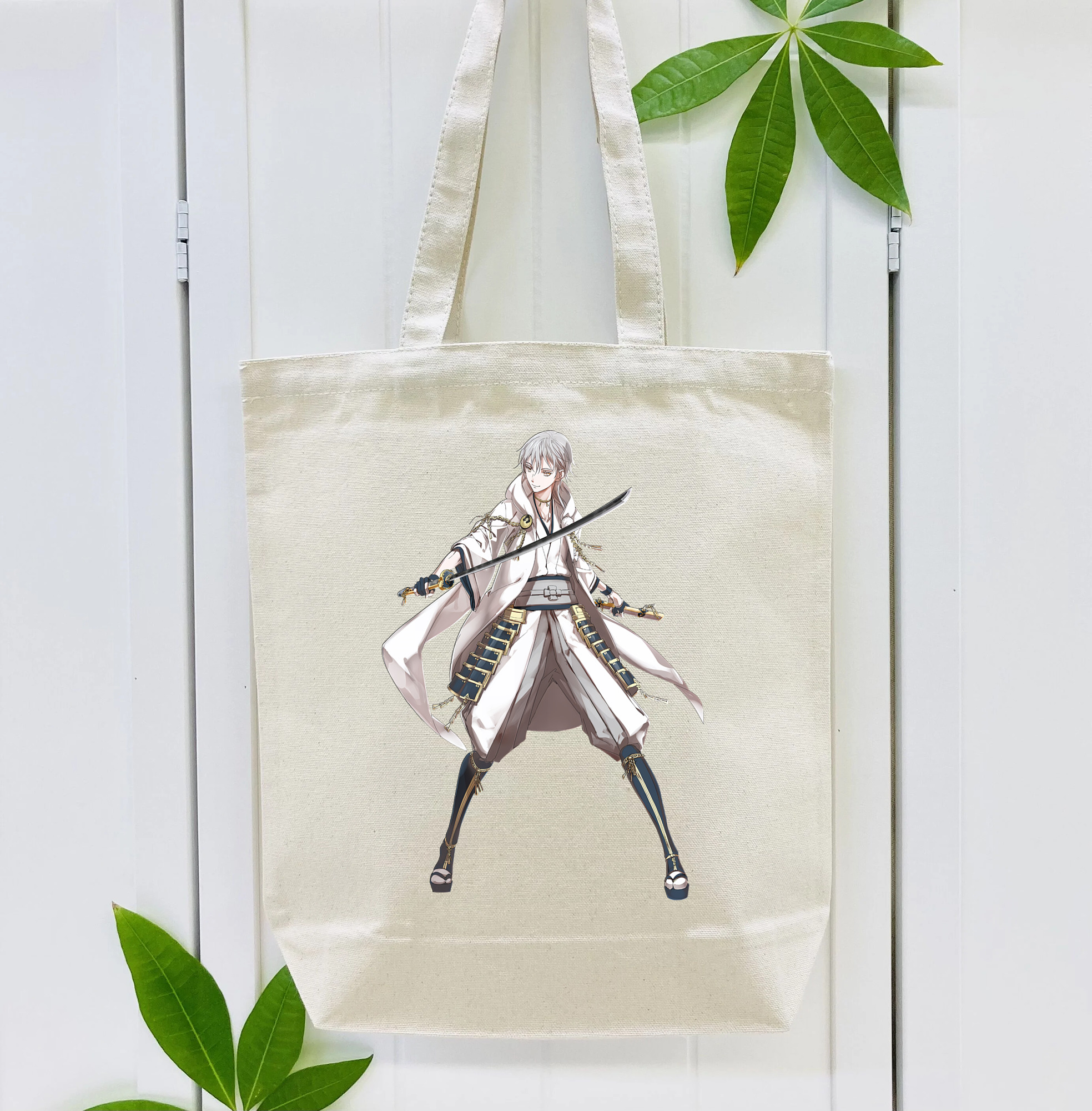 刀剣乱舞 Touken Ranbu 縦型キャンバス生地手提げバッグ　トートバッグ
