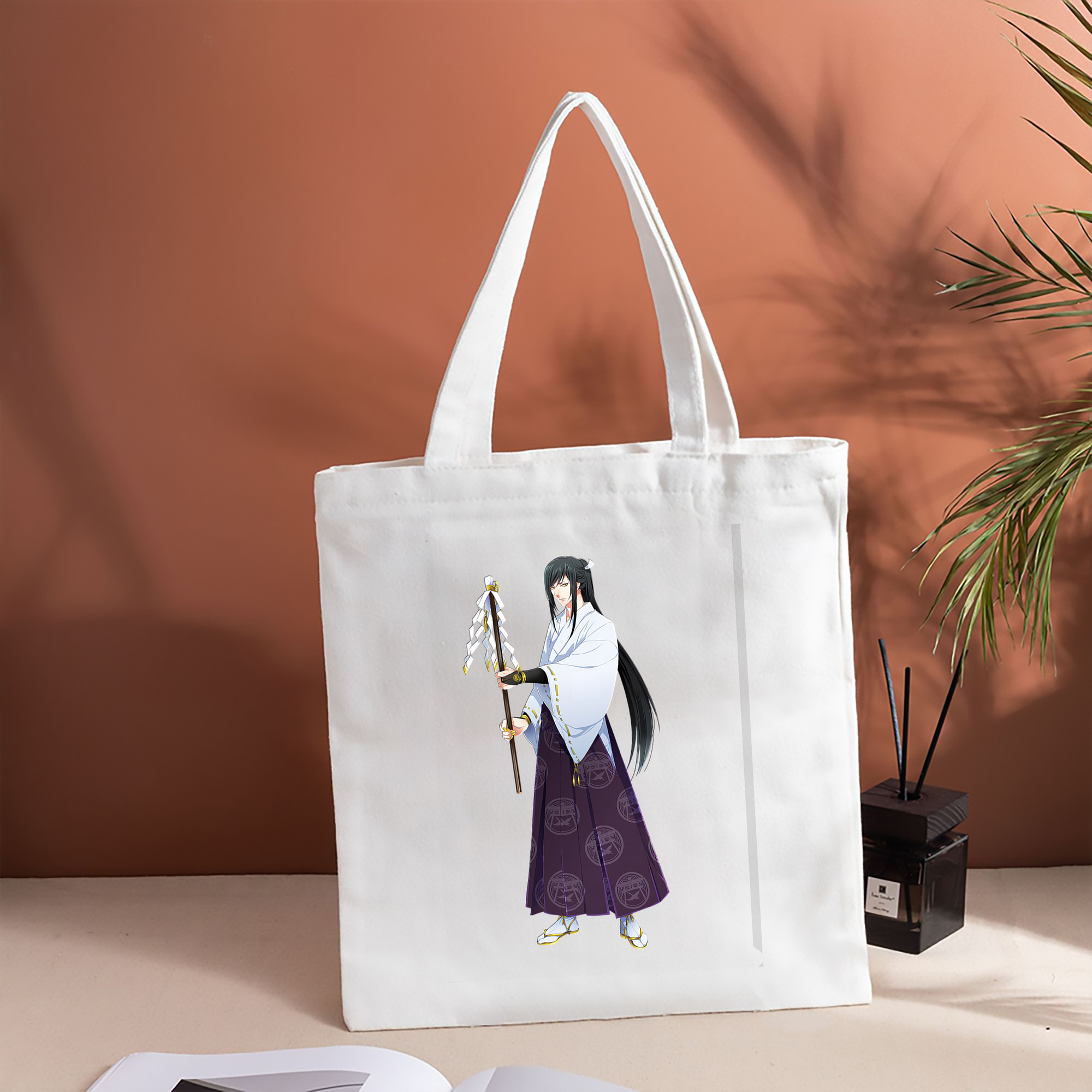 刀剣乱舞 Touken Ranbu 縦型キャンバス生地手提げバッグ　トートバッグ
