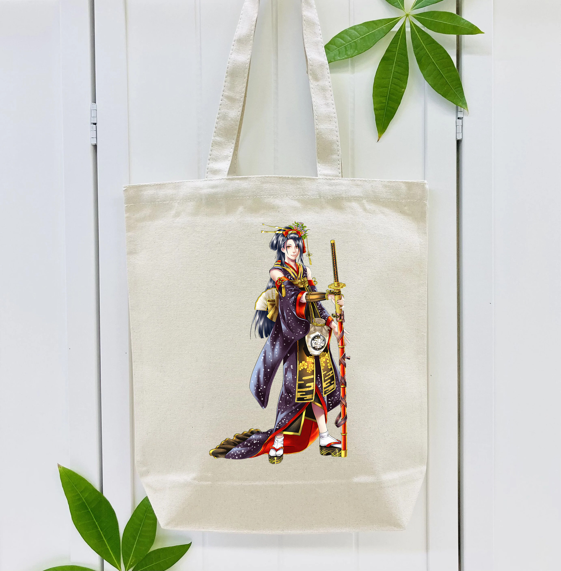 刀剣乱舞 Touken Ranbu 縦型キャンバス生地手提げバッグ　トートバッグ