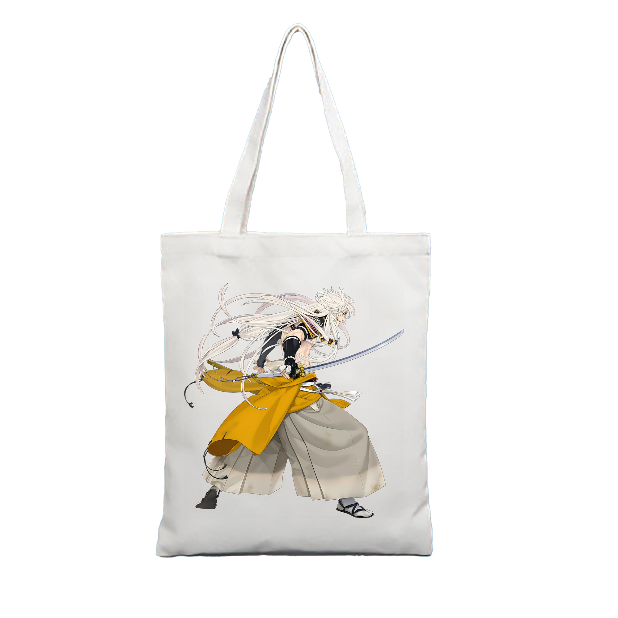 （画像用） 刀剣乱舞 Touken Ranbu 縦型キャンバス生地手提げバッグ　トートバッグ