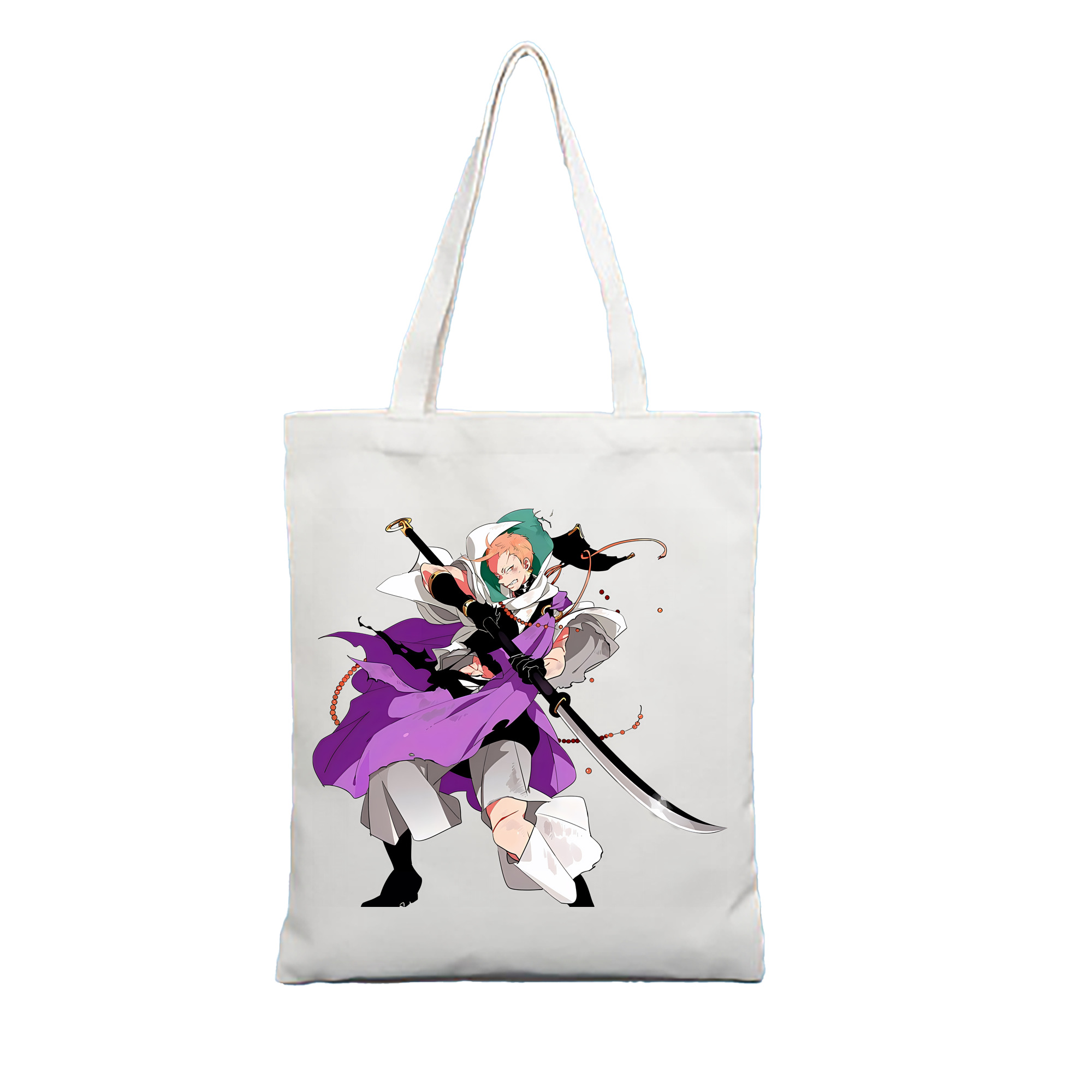 （画像用） 刀剣乱舞 Touken Ranbu 縦型キャンバス生地手提げバッグ　トートバッグ