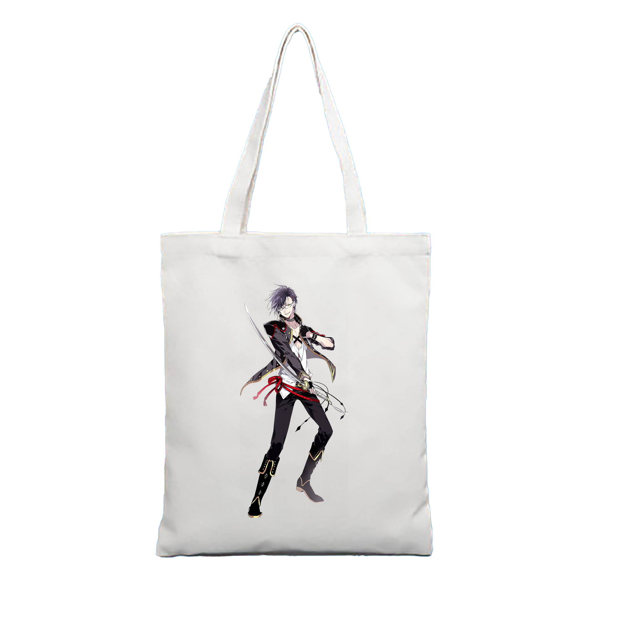（画像用） 刀剣乱舞 Touken Ranbu 縦型キャンバス生地手提げバッグ　トートバッグ