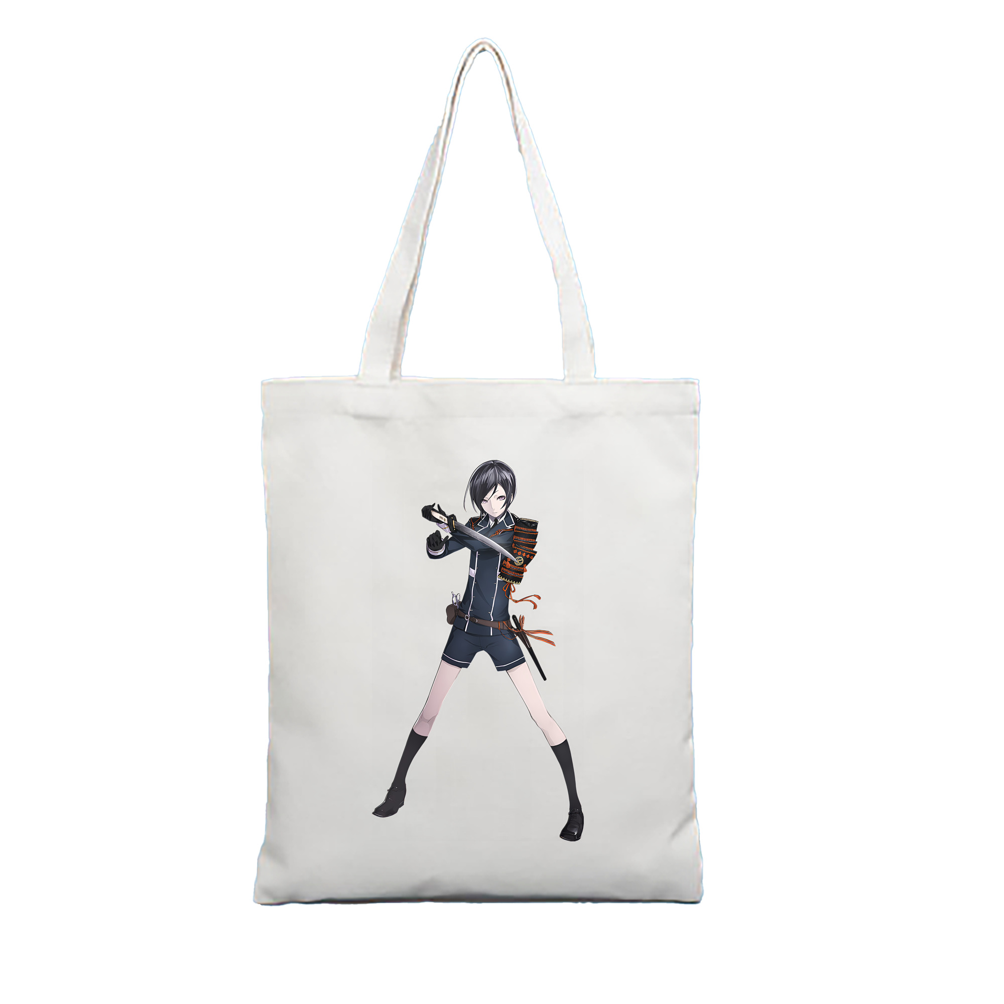 （画像用） 刀剣乱舞 Touken Ranbu 縦型キャンバス生地手提げバッグ　トートバッグ