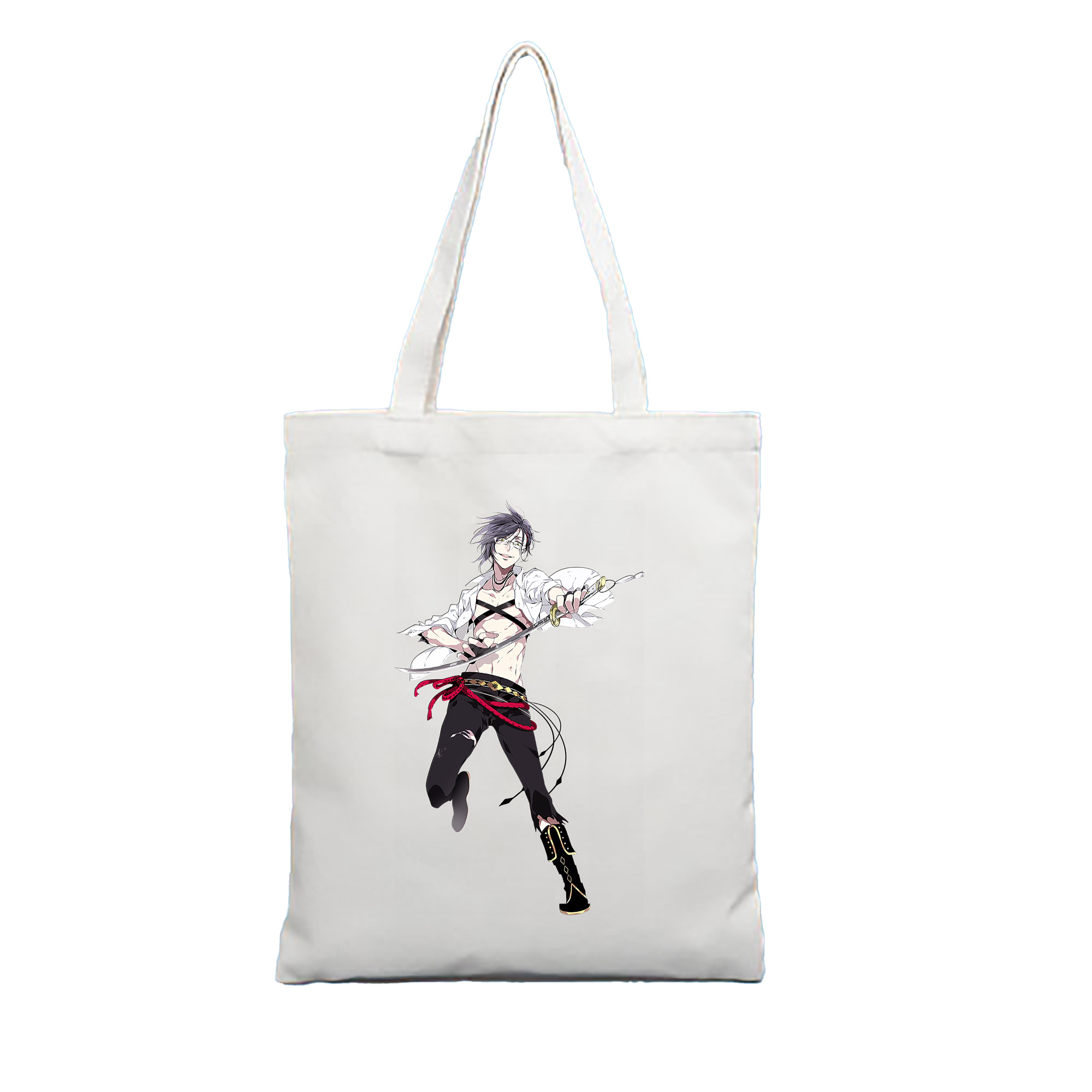 （画像用） 刀剣乱舞 Touken Ranbu 縦型キャンバス生地手提げバッグ　トートバッグ
