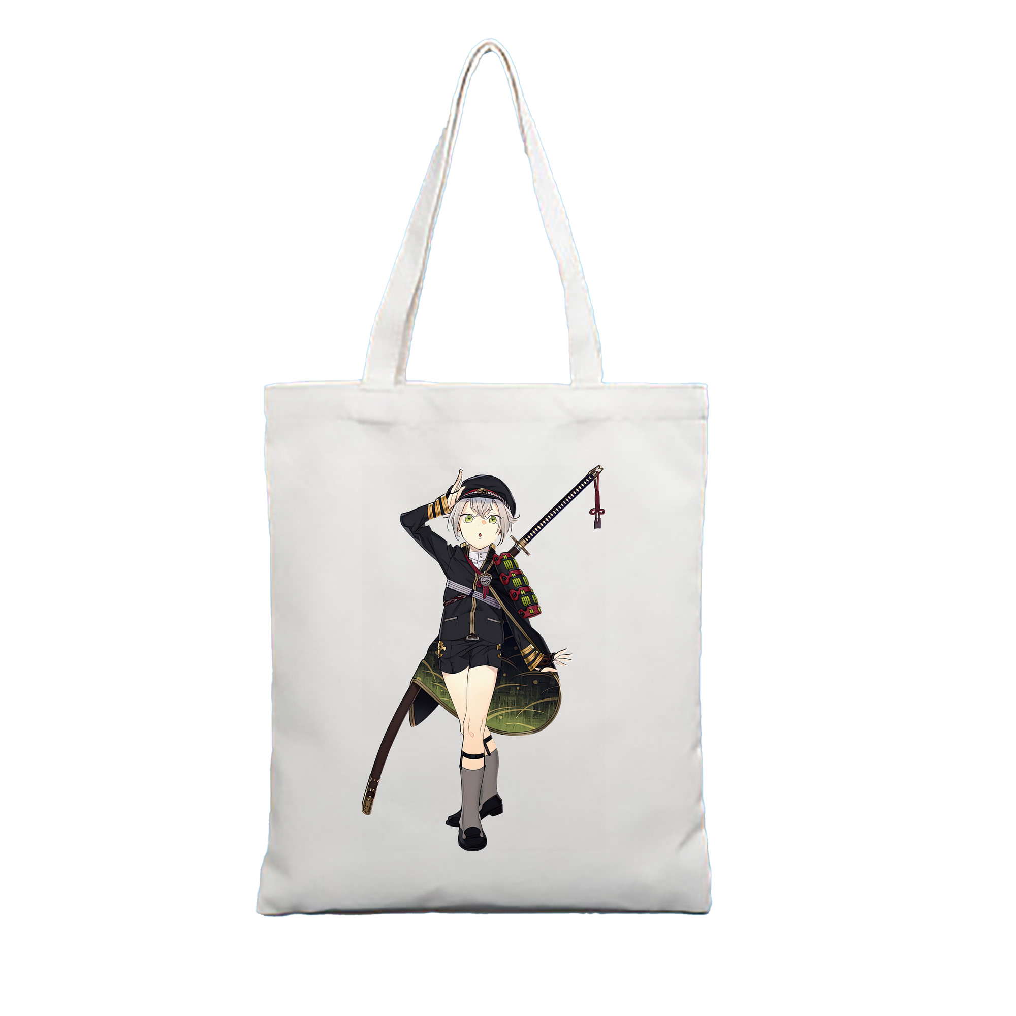 （画像用） 刀剣乱舞 Touken Ranbu 縦型キャンバス生地手提げバッグ　トートバッグ