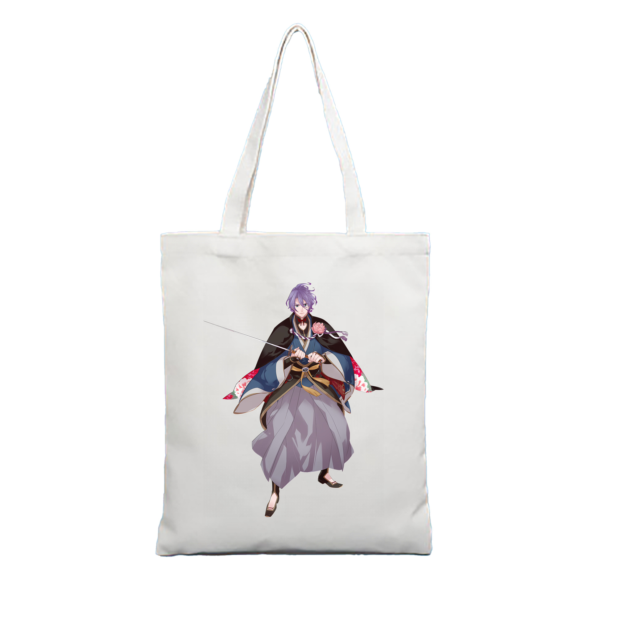（画像用） 刀剣乱舞 Touken Ranbu 縦型キャンバス生地手提げバッグ　トートバッグ