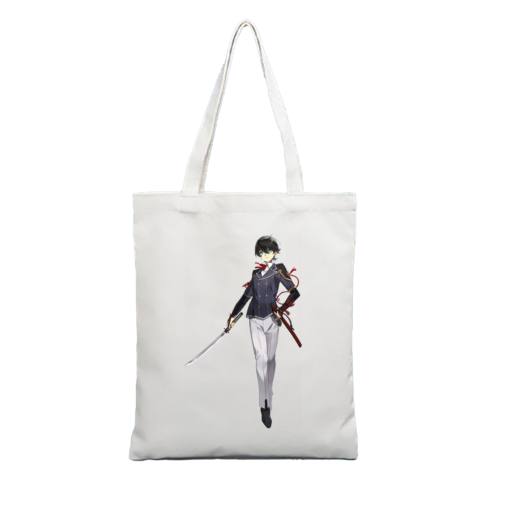 （画像用） 刀剣乱舞 Touken Ranbu 縦型キャンバス生地手提げバッグ　トートバッグ