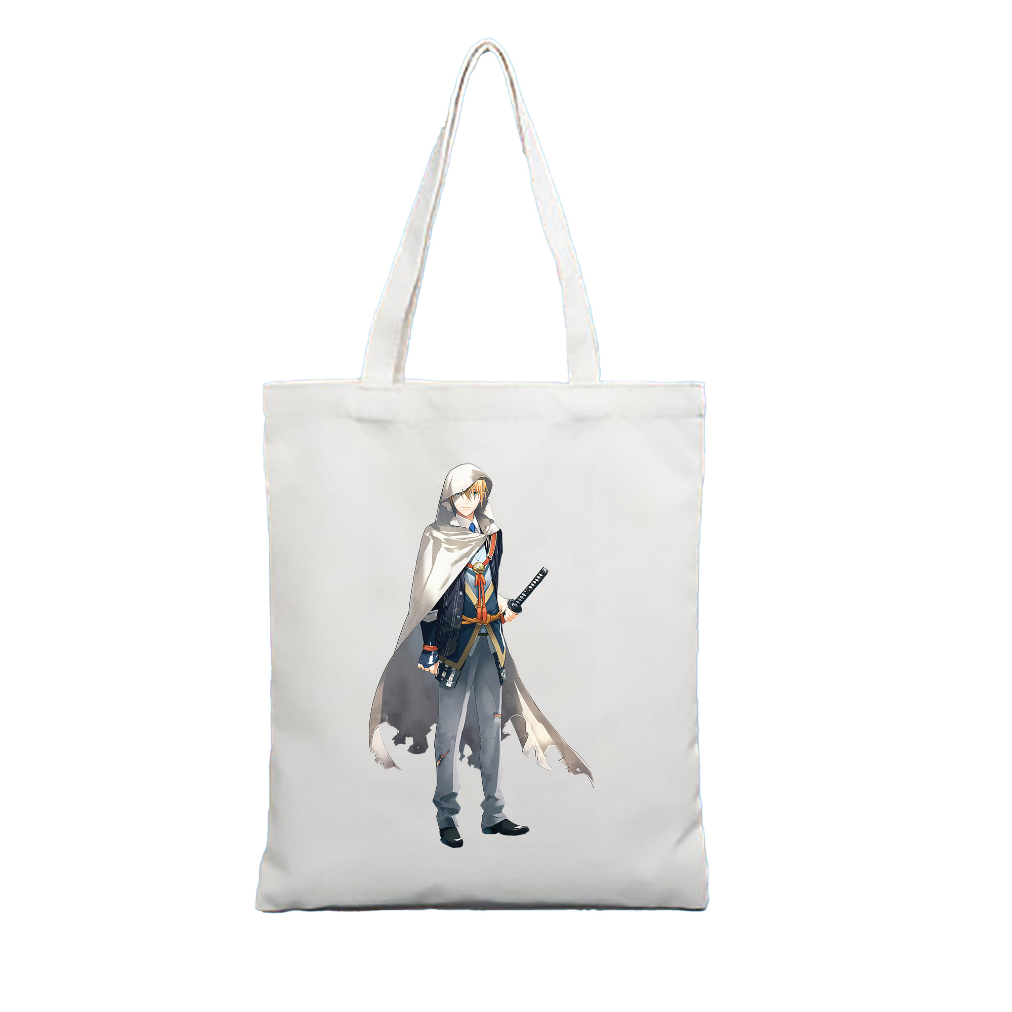 （画像用） 刀剣乱舞 Touken Ranbu 縦型キャンバス生地手提げバッグ　トートバッグ