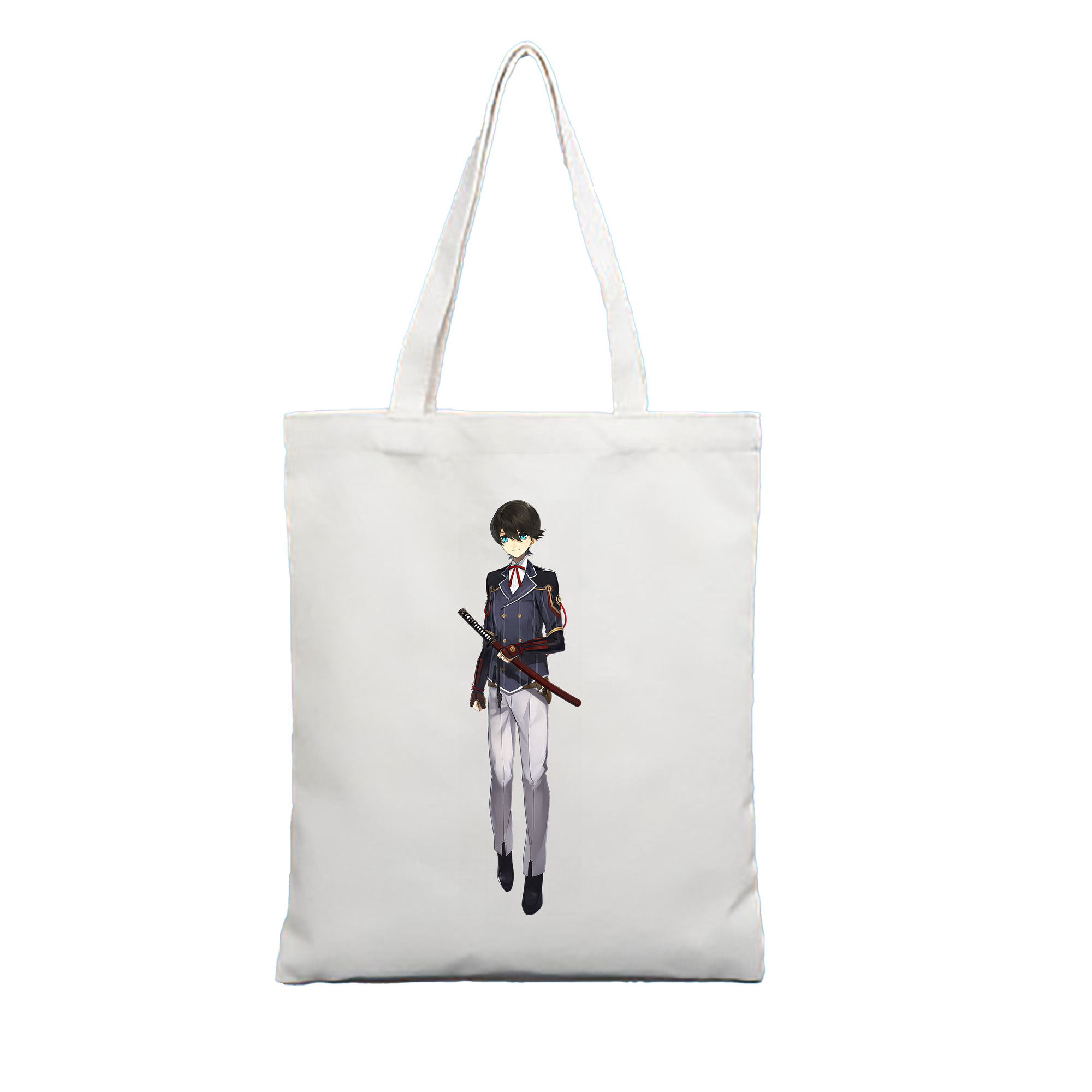 （画像用） 刀剣乱舞 Touken Ranbu 縦型キャンバス生地手提げバッグ　トートバッグ