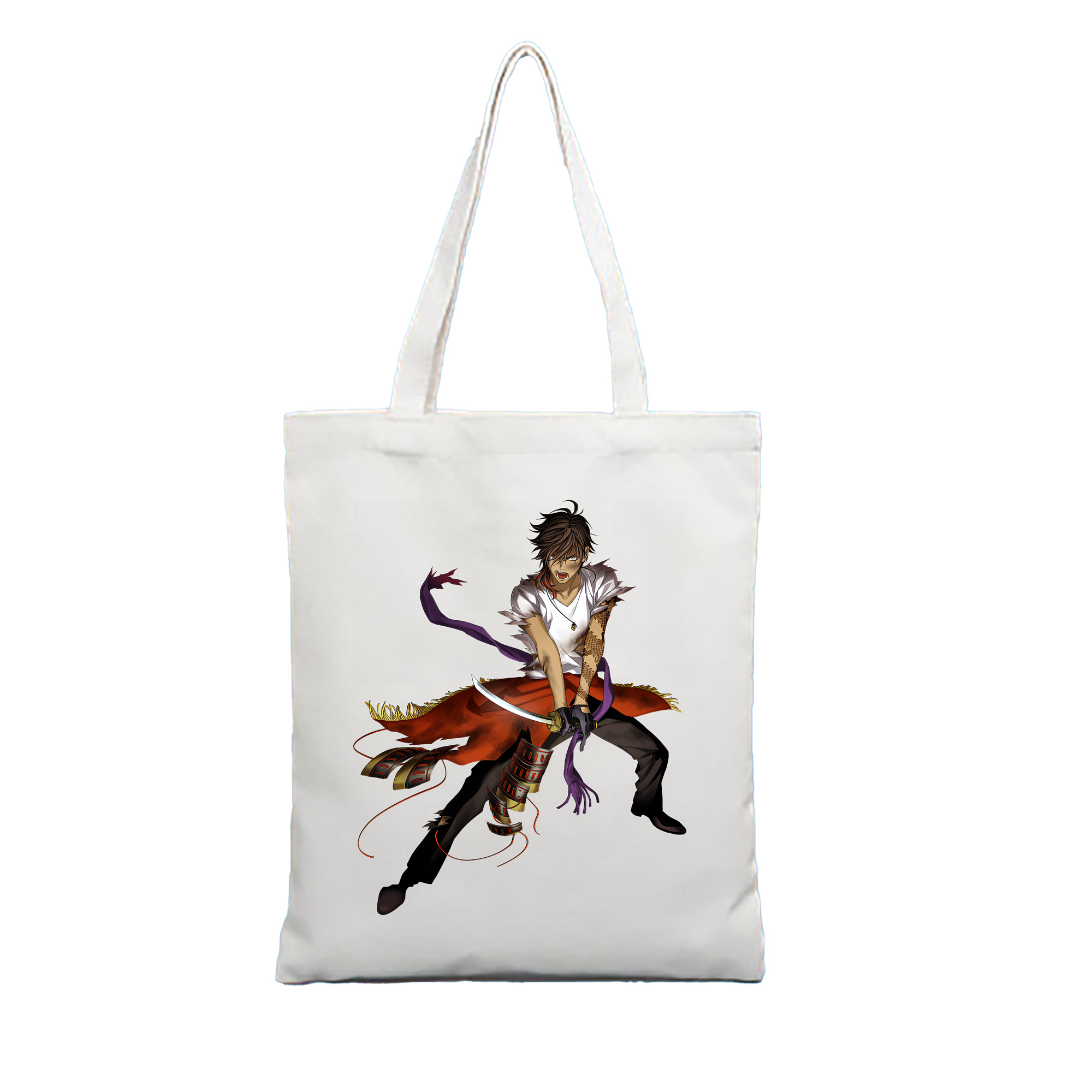 （画像用） 刀剣乱舞 Touken Ranbu 縦型キャンバス生地手提げバッグ　トートバッグ