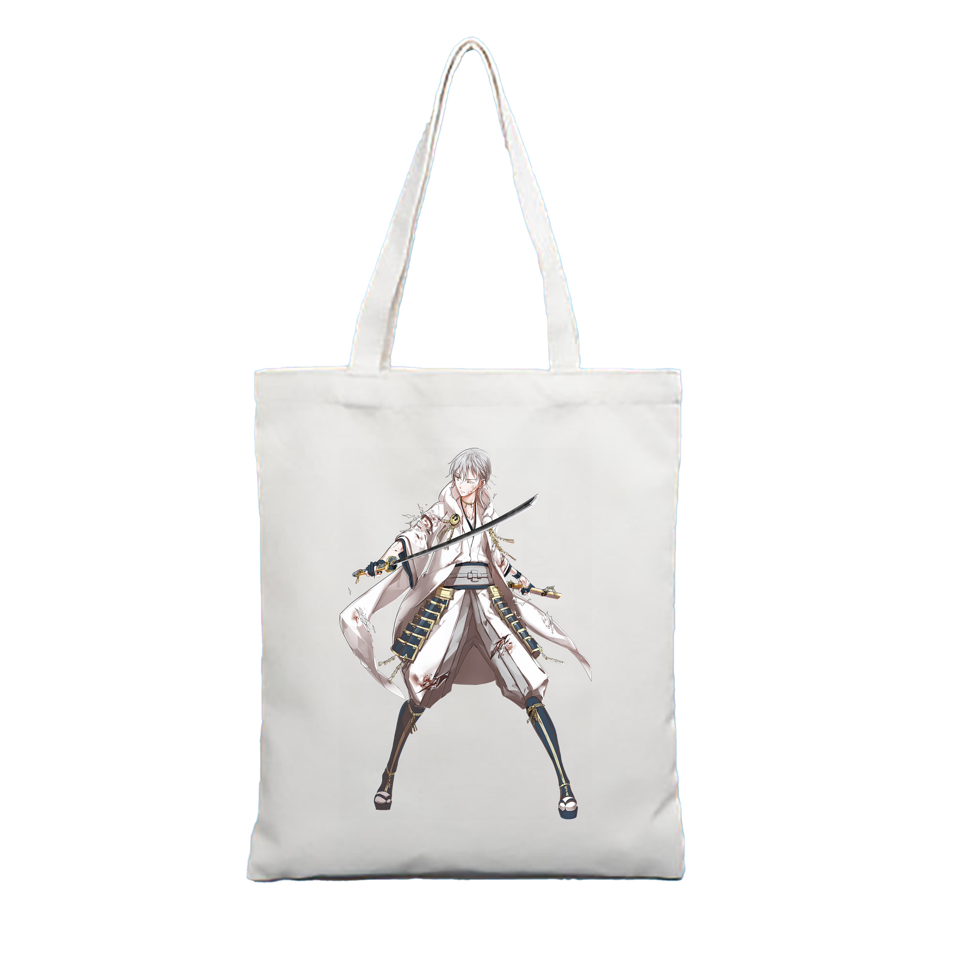 （画像用） 刀剣乱舞 Touken Ranbu 縦型キャンバス生地手提げバッグ　トートバッグ