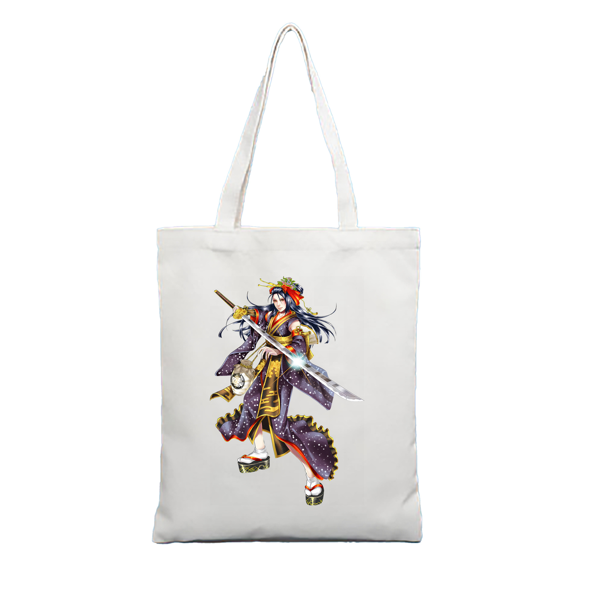 （画像用） 刀剣乱舞 Touken Ranbu 縦型キャンバス生地手提げバッグ　トートバッグ