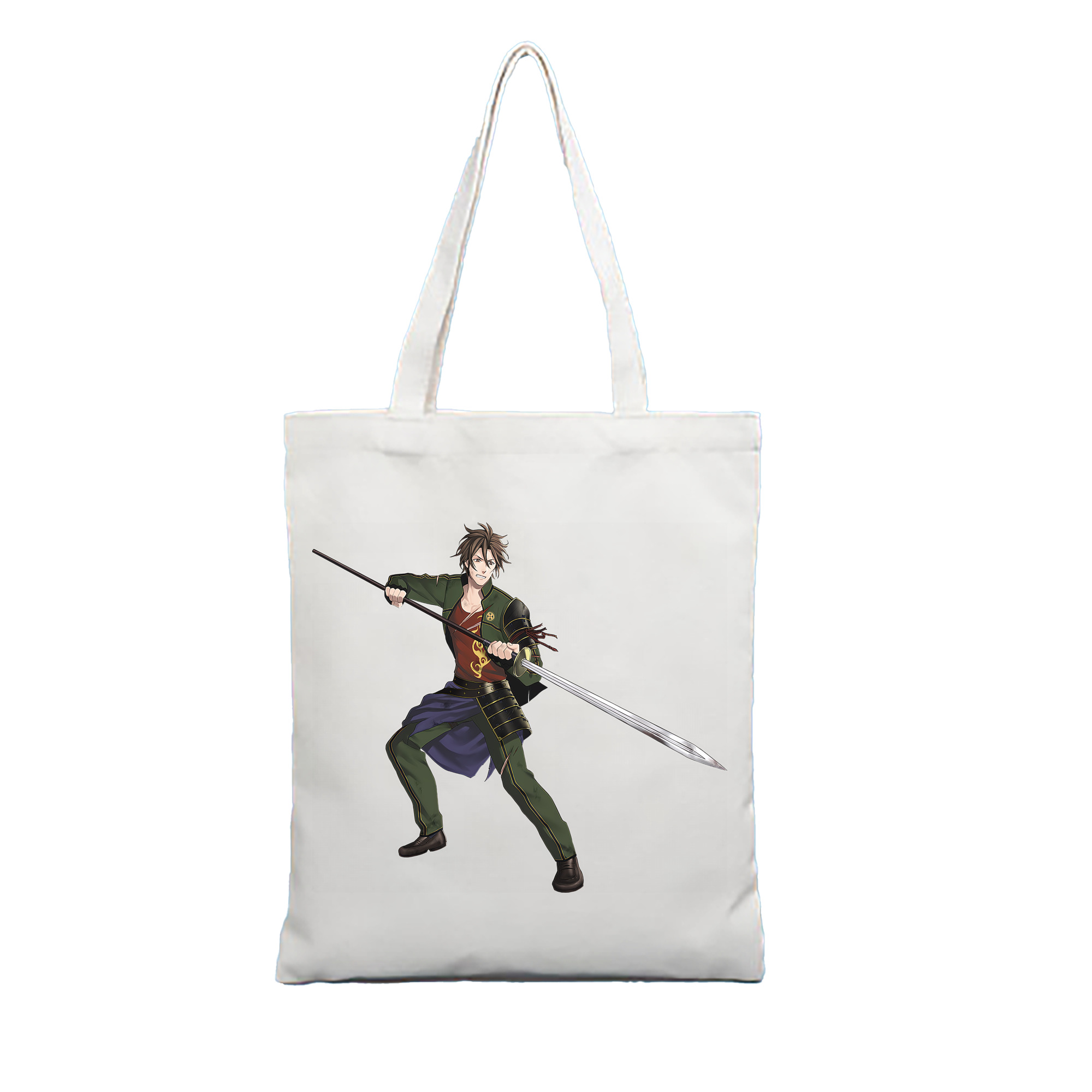 （画像用） 刀剣乱舞 Touken Ranbu 縦型キャンバス生地手提げバッグ　トートバッグ