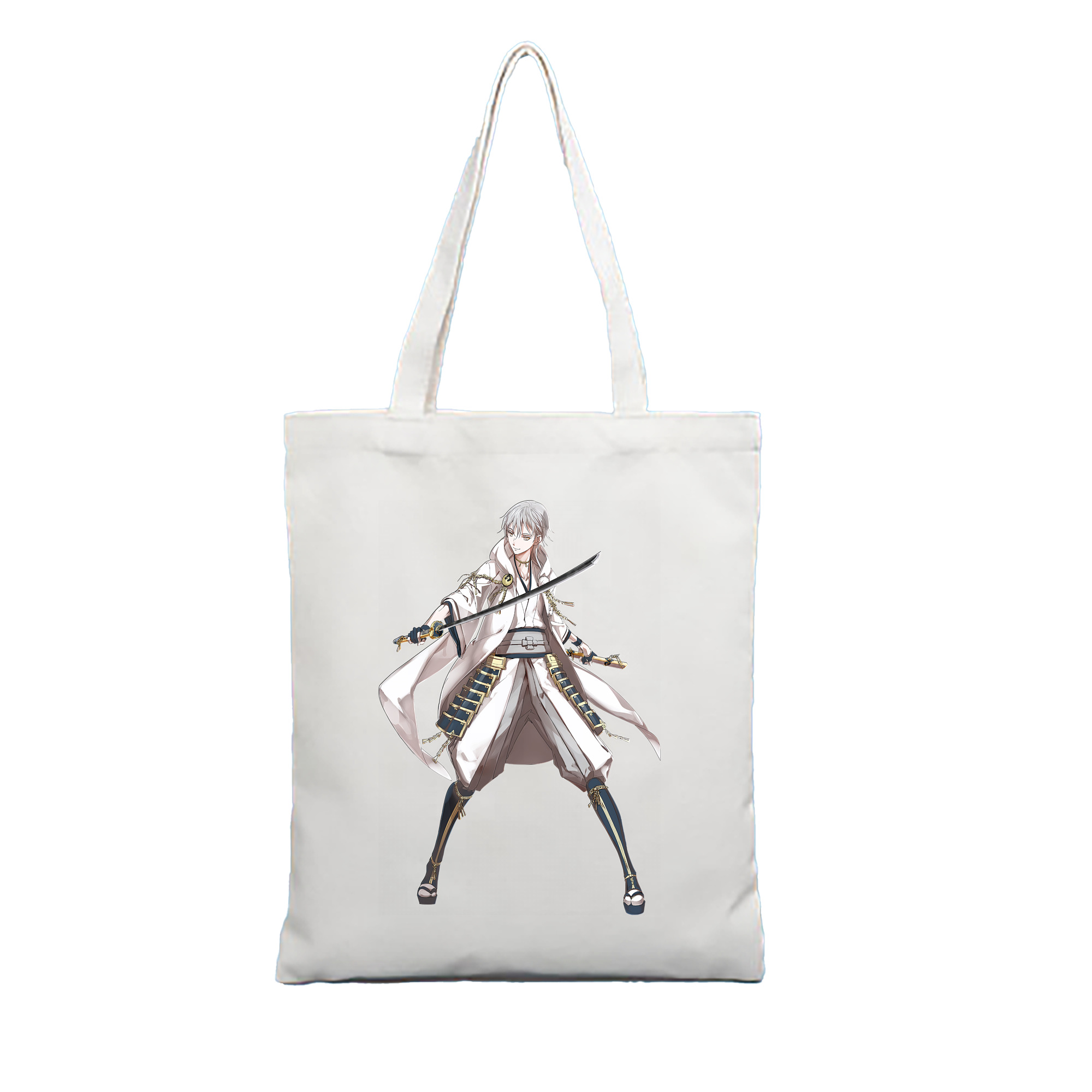 （画像用） 刀剣乱舞 Touken Ranbu 縦型キャンバス生地手提げバッグ　トートバッグ