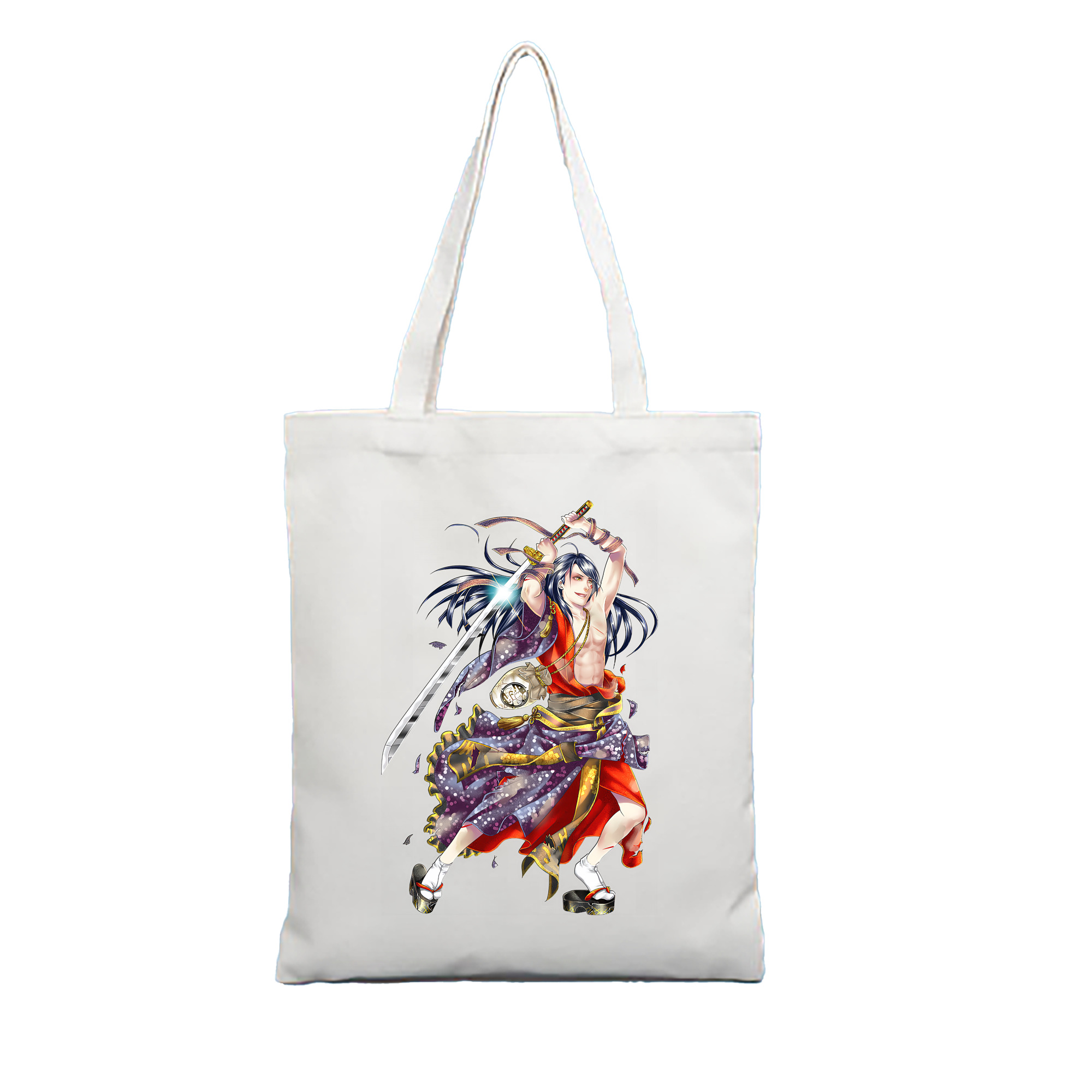 （画像用） 刀剣乱舞 Touken Ranbu 縦型キャンバス生地手提げバッグ　トートバッグ
