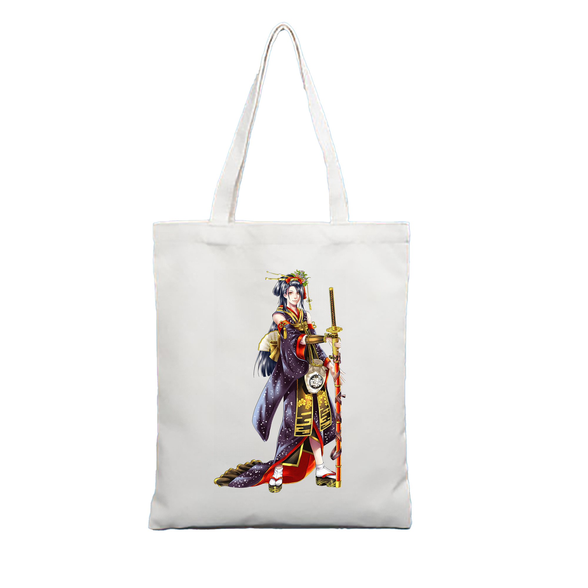 （画像用） 刀剣乱舞 Touken Ranbu 縦型キャンバス生地手提げバッグ　トートバッグ