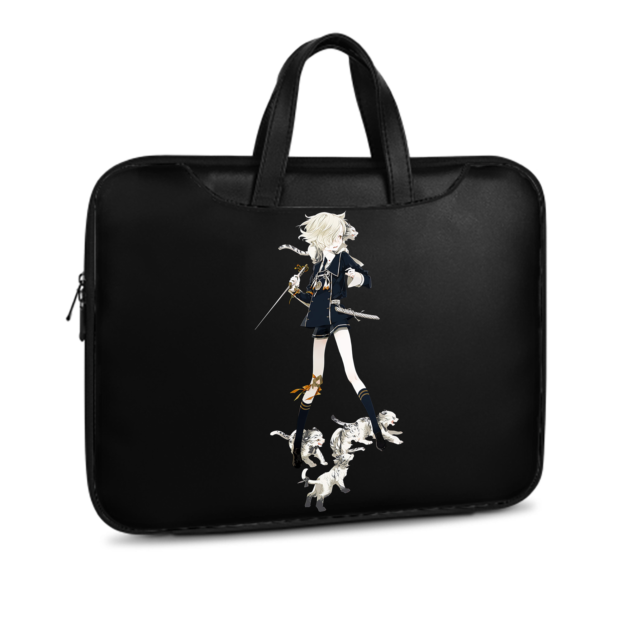 （画像用） 刀剣乱舞 Touken Ranbu レザーラップトップバッグ　ノートパソコンケース