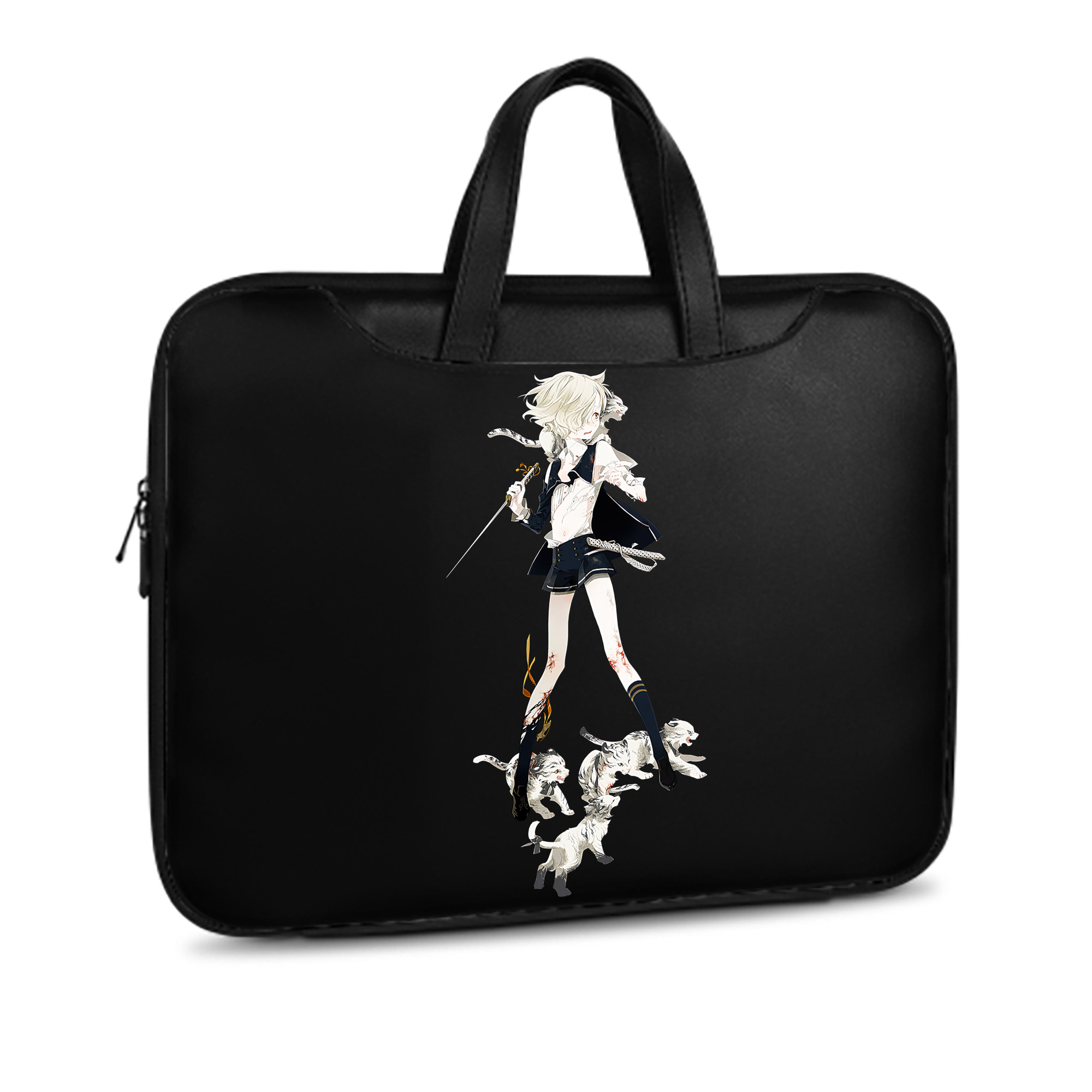（画像用） 刀剣乱舞 Touken Ranbu レザーラップトップバッグ　ノートパソコンケース