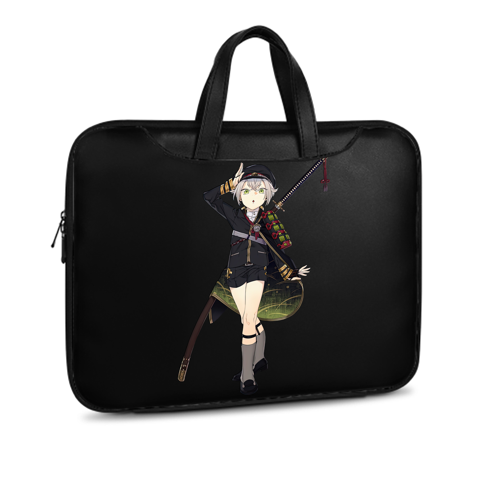 （画像用） 刀剣乱舞 Touken Ranbu レザーラップトップバッグ　ノートパソコンケース