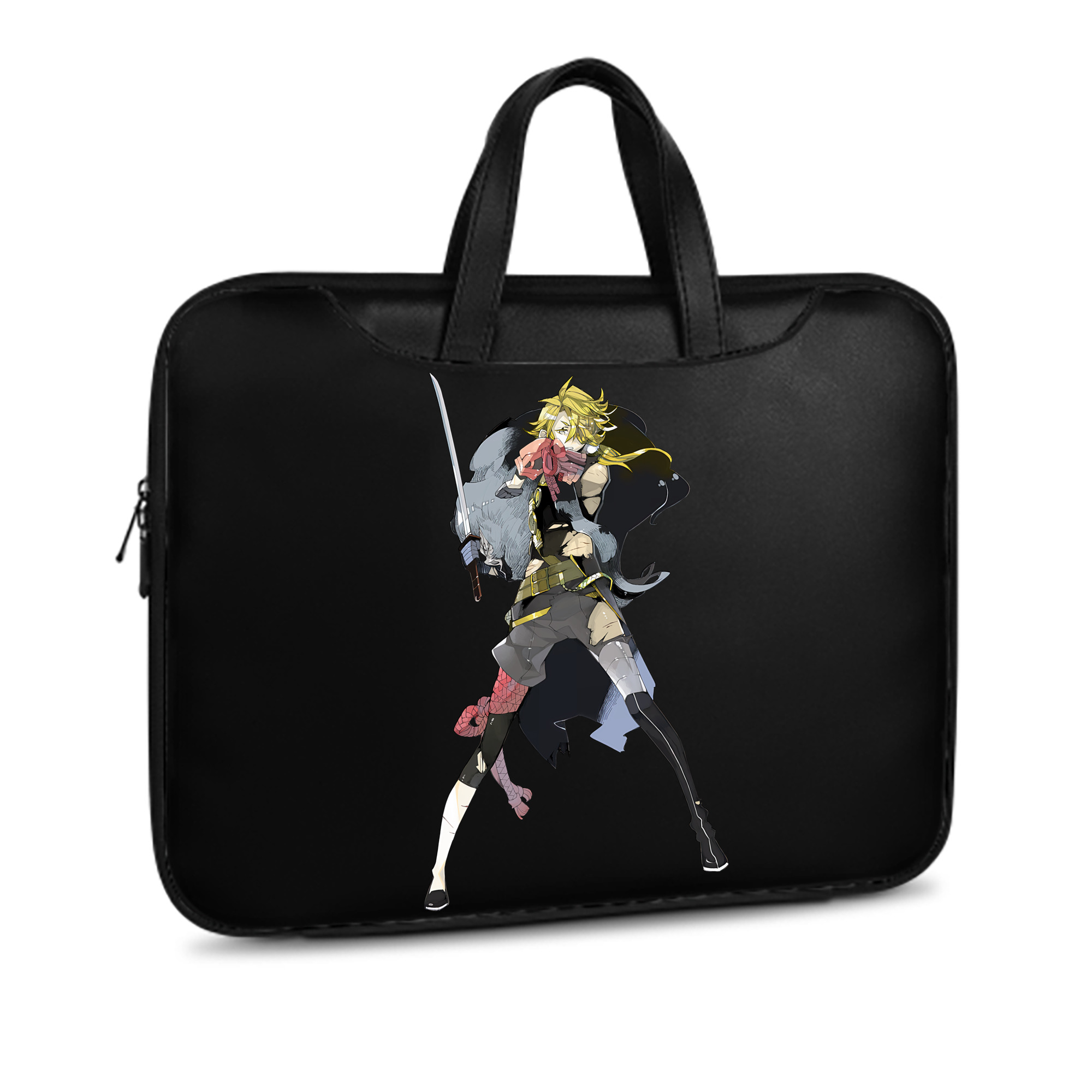 （画像用） 刀剣乱舞 Touken Ranbu レザーラップトップバッグ　ノートパソコンケース