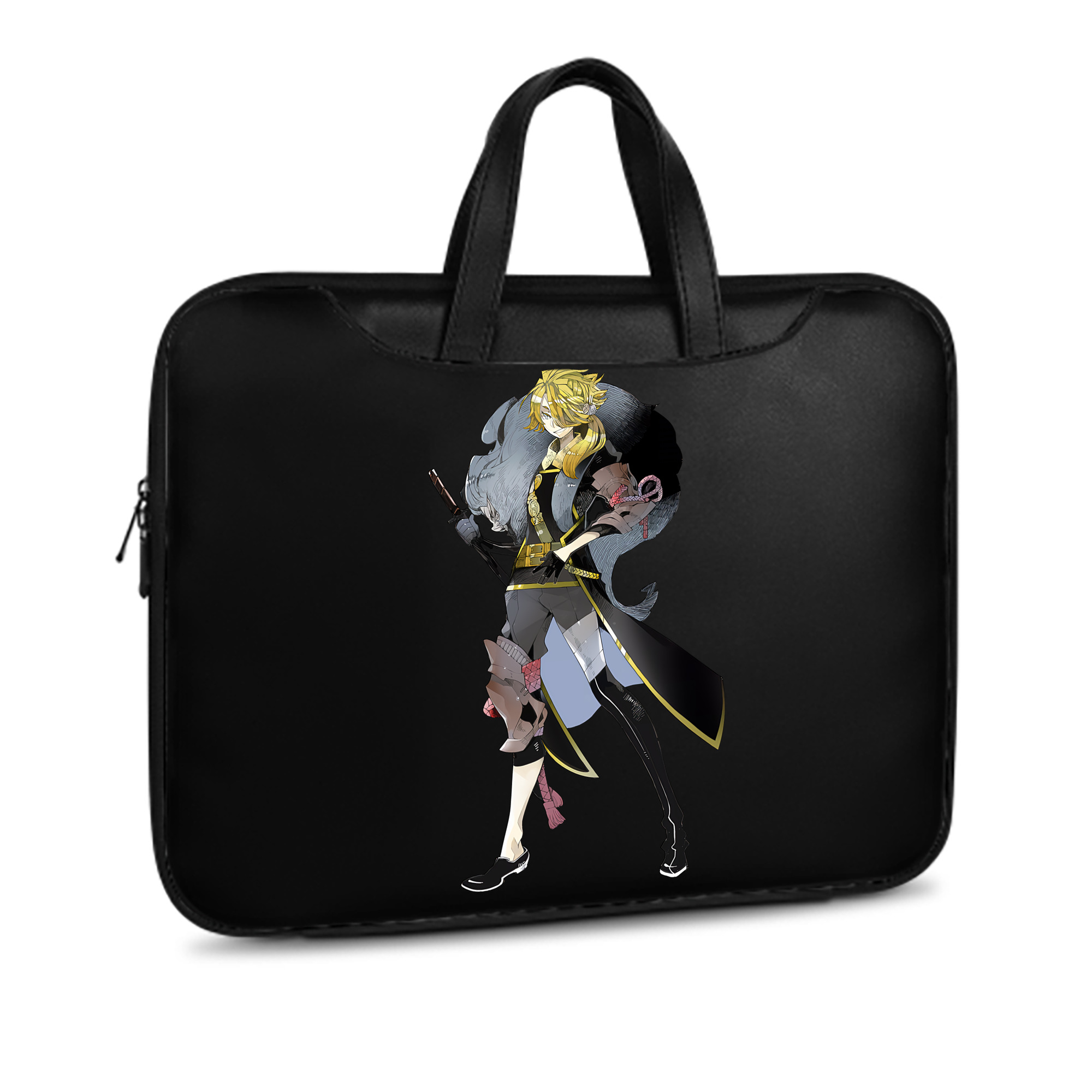 （画像用） 刀剣乱舞 Touken Ranbu レザーラップトップバッグ　ノートパソコンケース