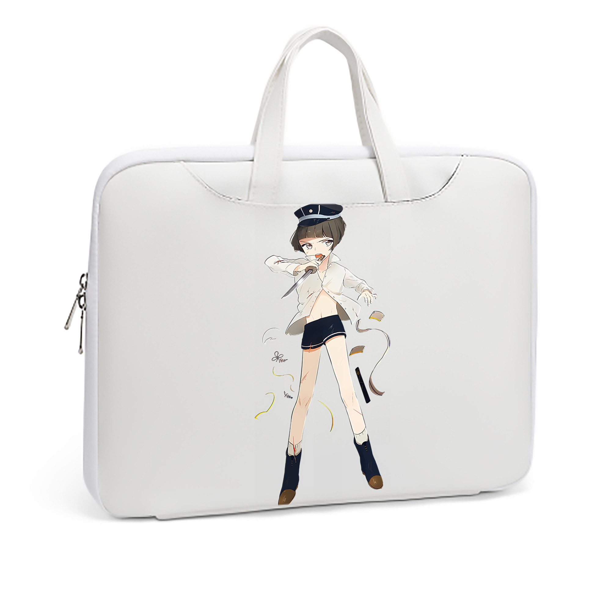 （画像用） 刀剣乱舞 Touken Ranbu レザーラップトップバッグ　ノートパソコンケース
