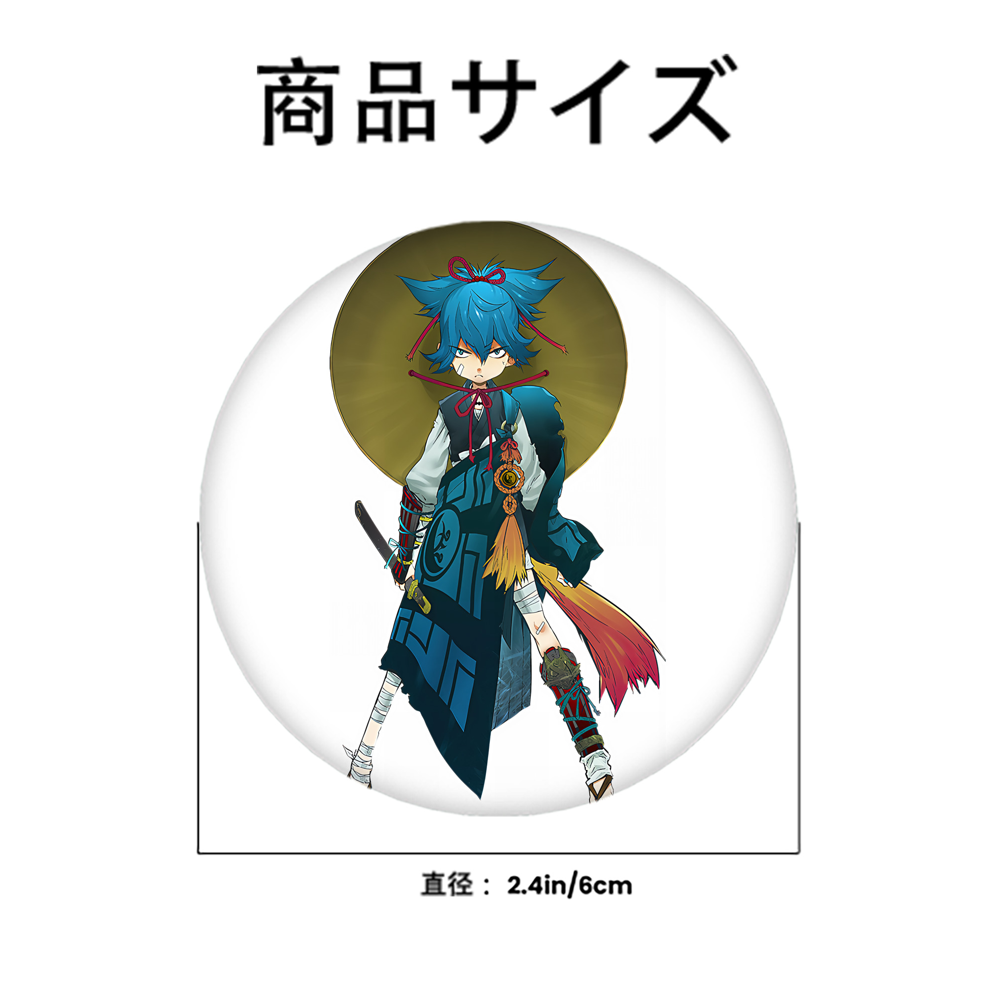 刀剣乱舞 Touken Ranbu 6cm 缶バッジ 複数セット