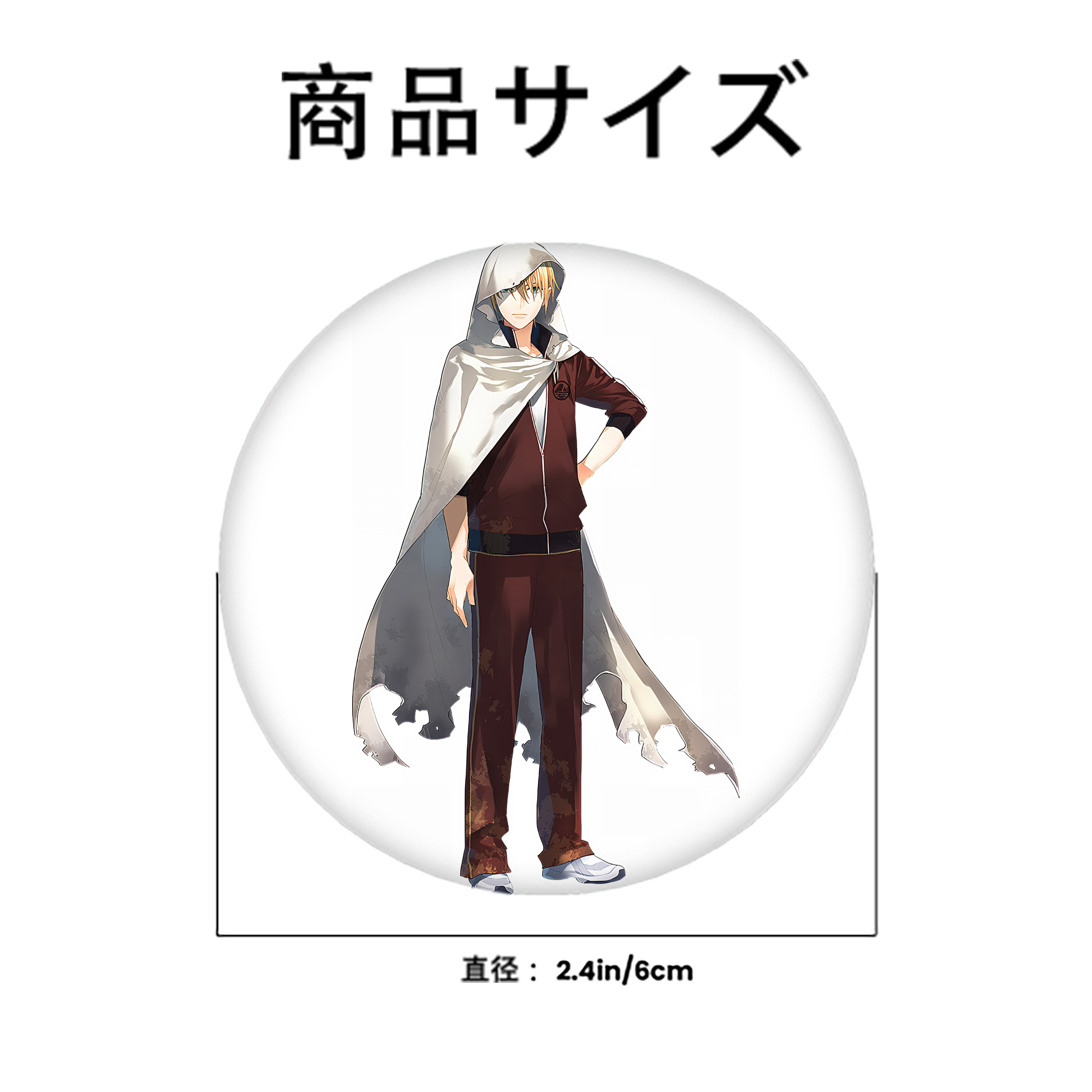 刀剣乱舞 Touken Ranbu 6cm 缶バッジ 複数セット