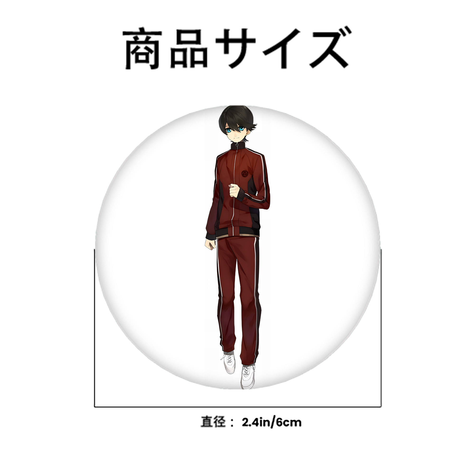 刀剣乱舞 Touken Ranbu 6cm 缶バッジ 複数セット
