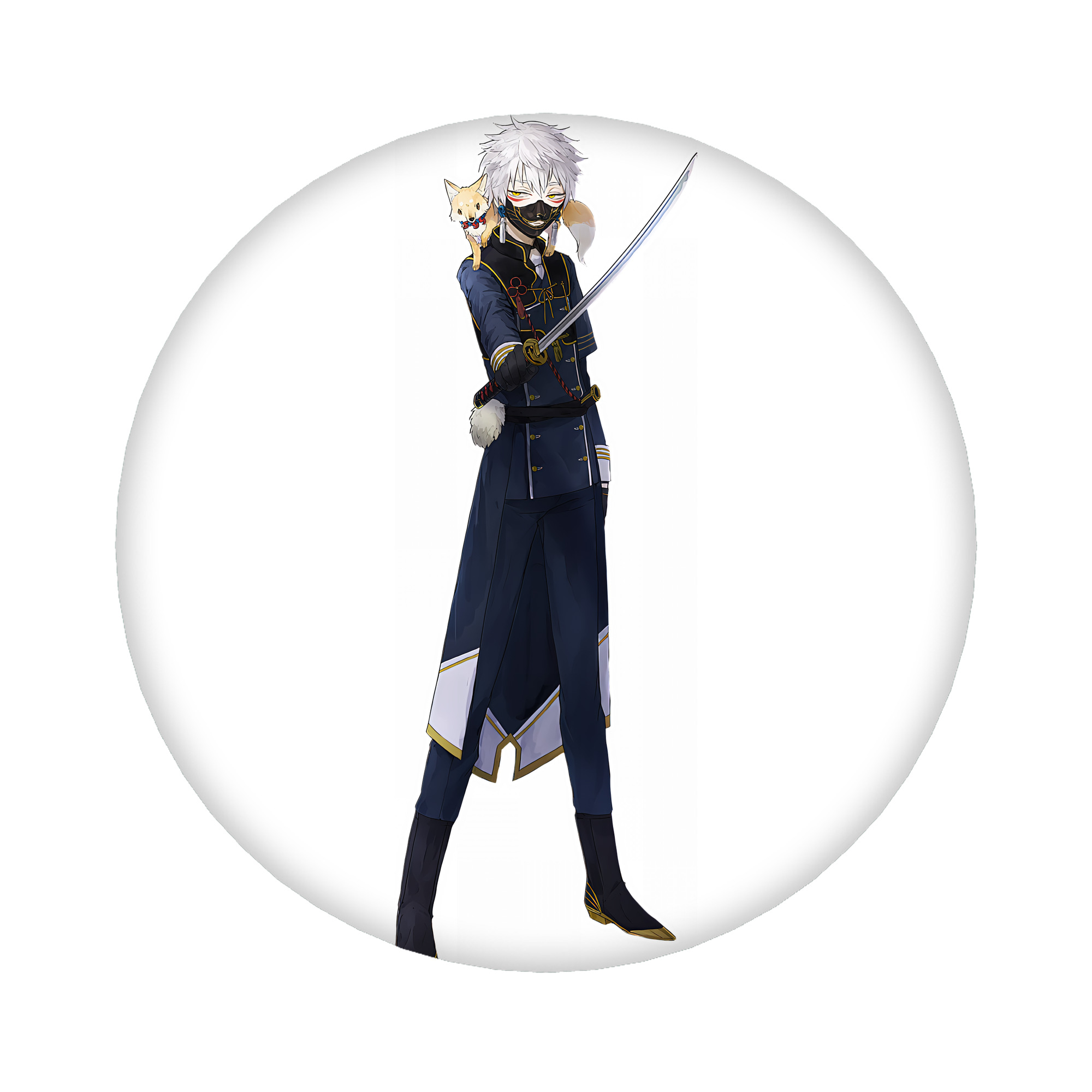 （画像用） 刀剣乱舞 Touken Ranbu 6cm 缶バッジ 複数セット