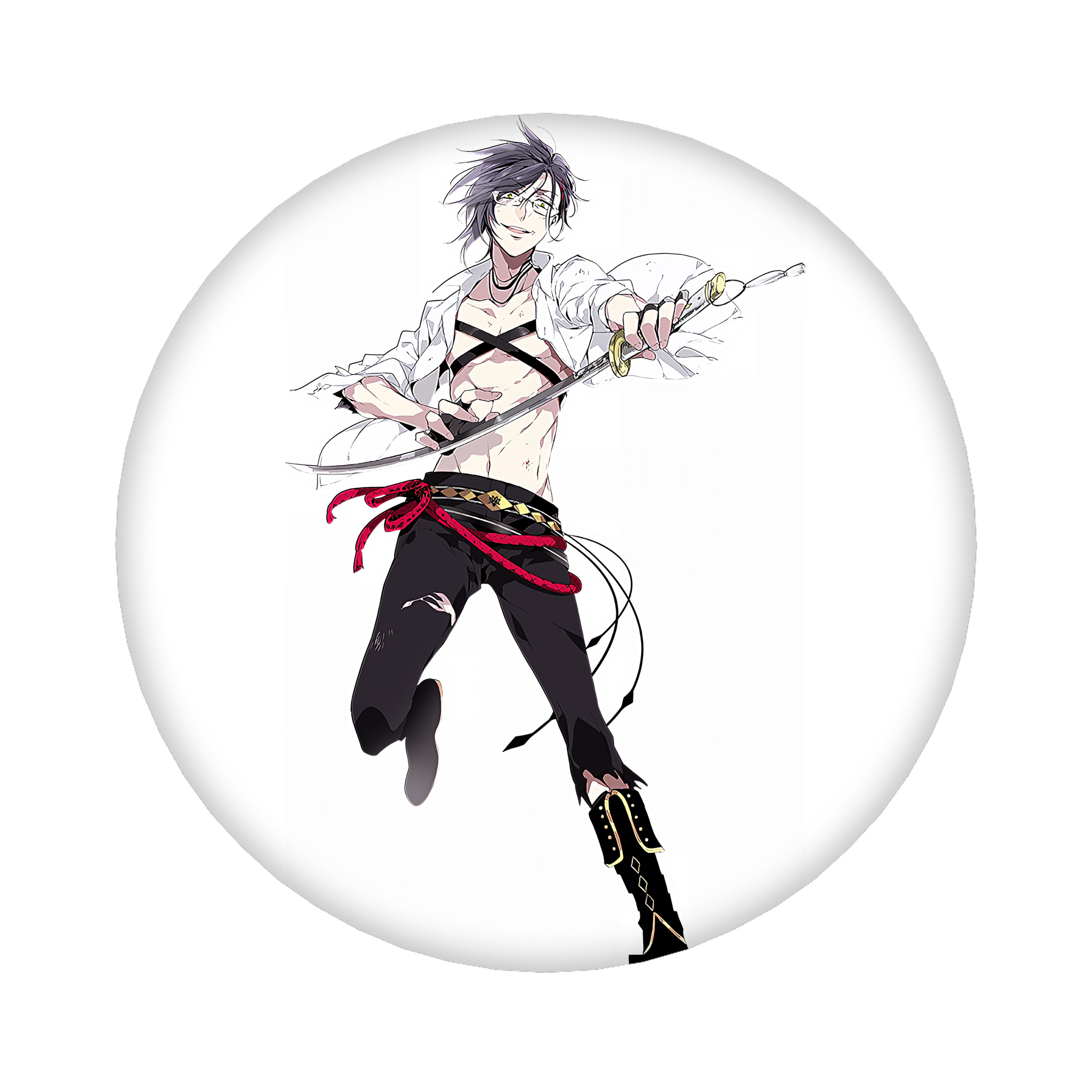 （画像用） 刀剣乱舞 Touken Ranbu 6cm 缶バッジ 複数セット