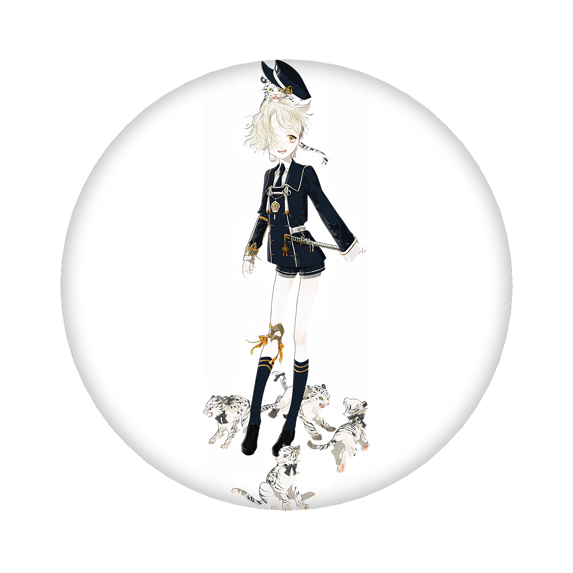 （画像用） 刀剣乱舞 Touken Ranbu 6cm 缶バッジ 複数セット