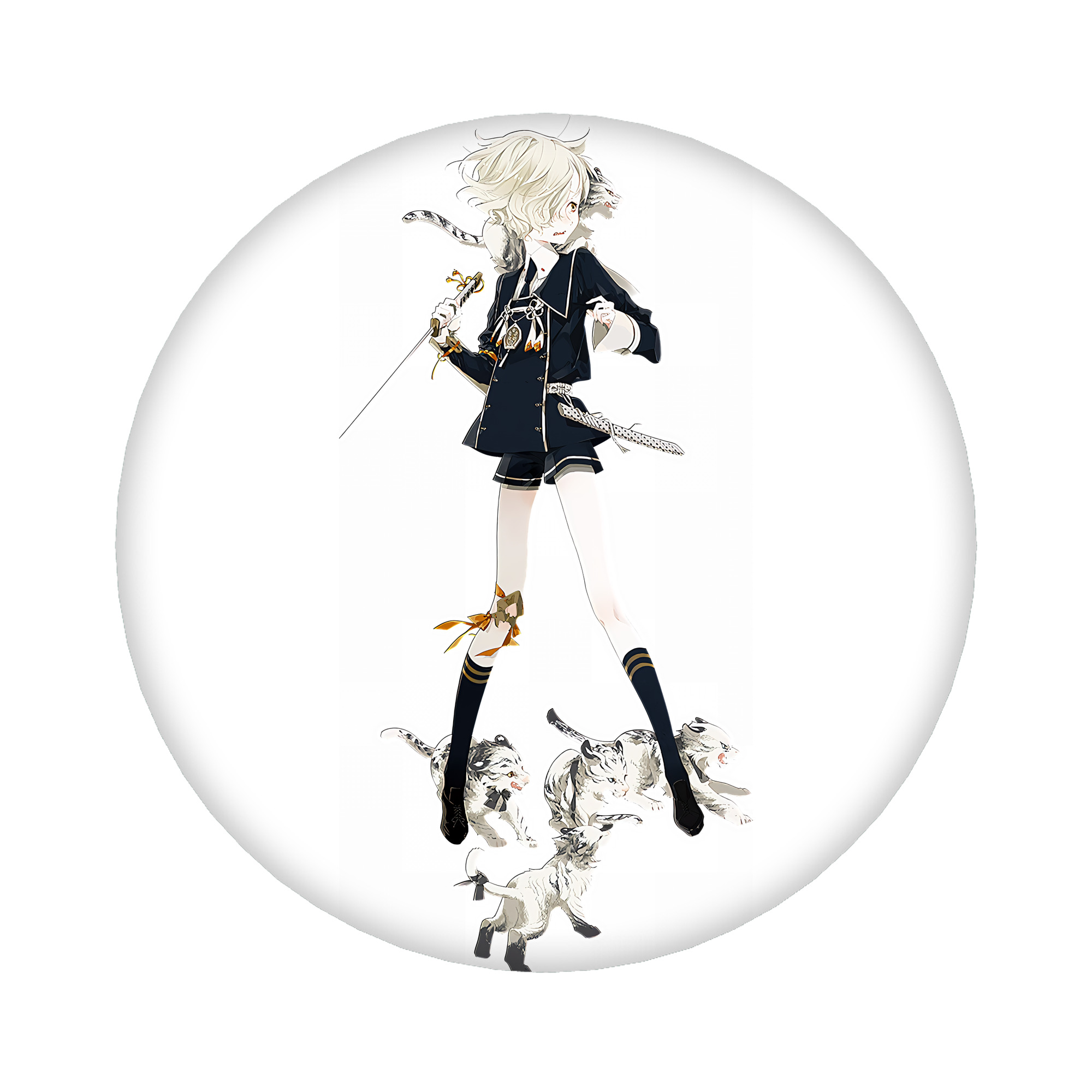 （画像用） 刀剣乱舞 Touken Ranbu 6cm 缶バッジ 複数セット