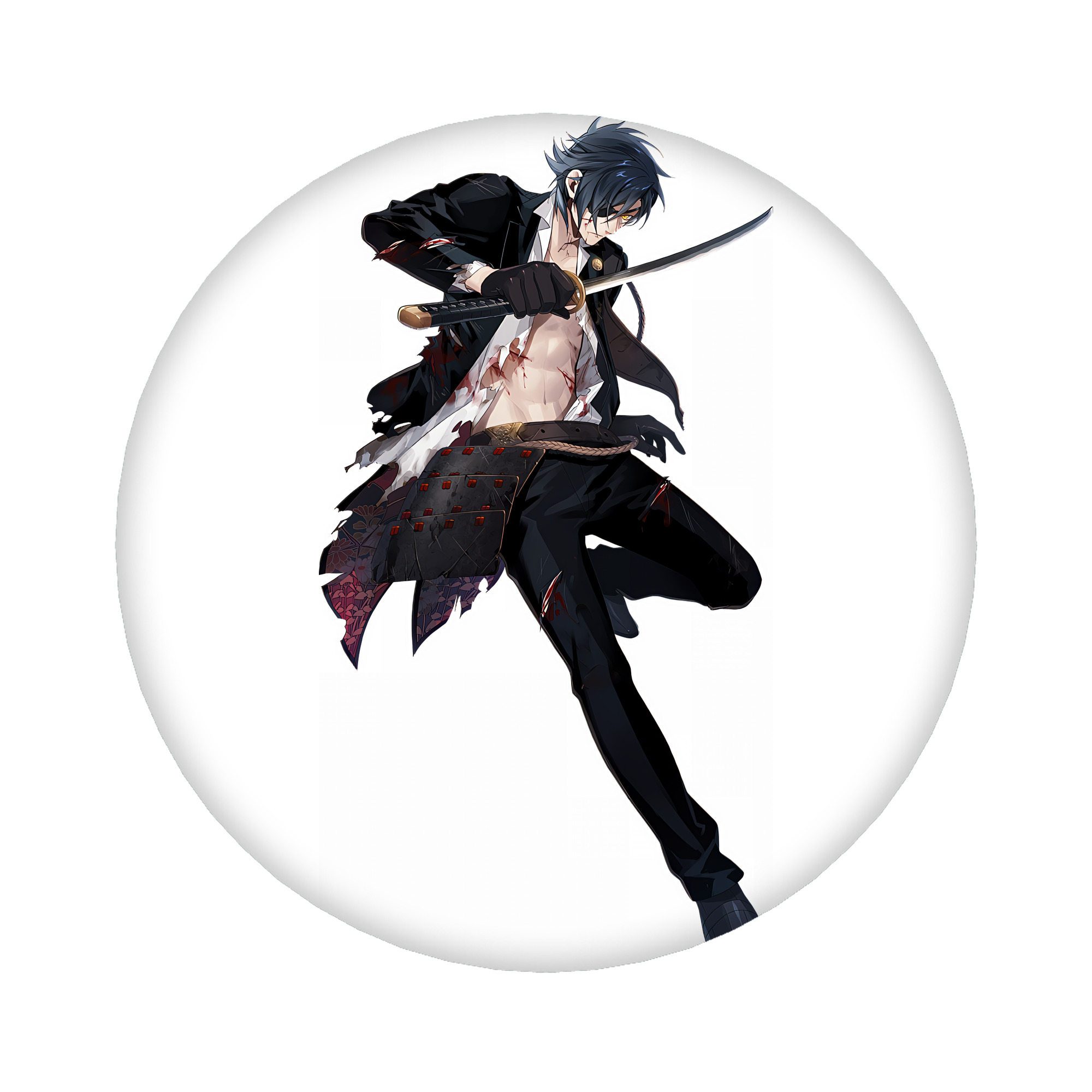（画像用） 刀剣乱舞 Touken Ranbu 6cm 缶バッジ 複数セット