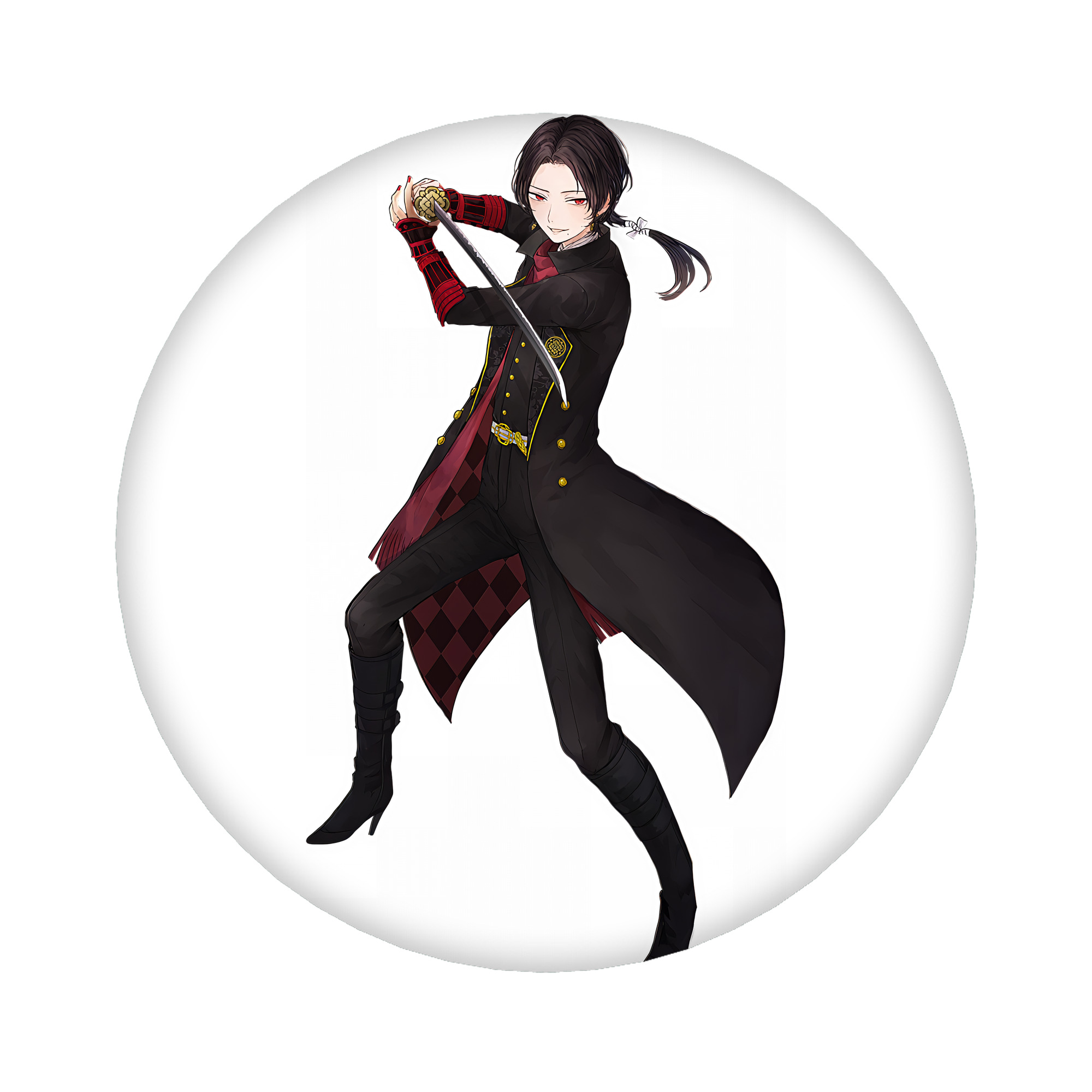 （画像用） 刀剣乱舞 Touken Ranbu 6cm 缶バッジ 複数セット