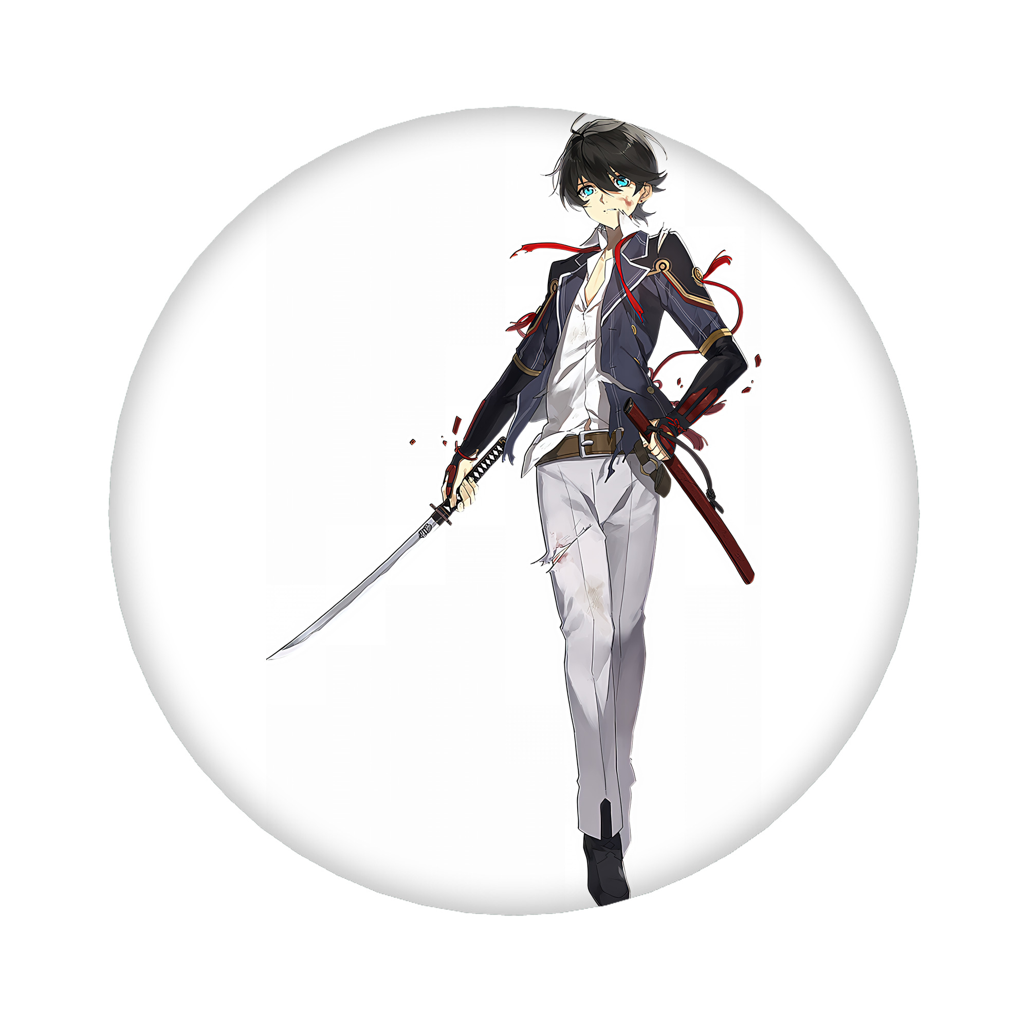 （画像用） 刀剣乱舞 Touken Ranbu 6cm 缶バッジ 複数セット