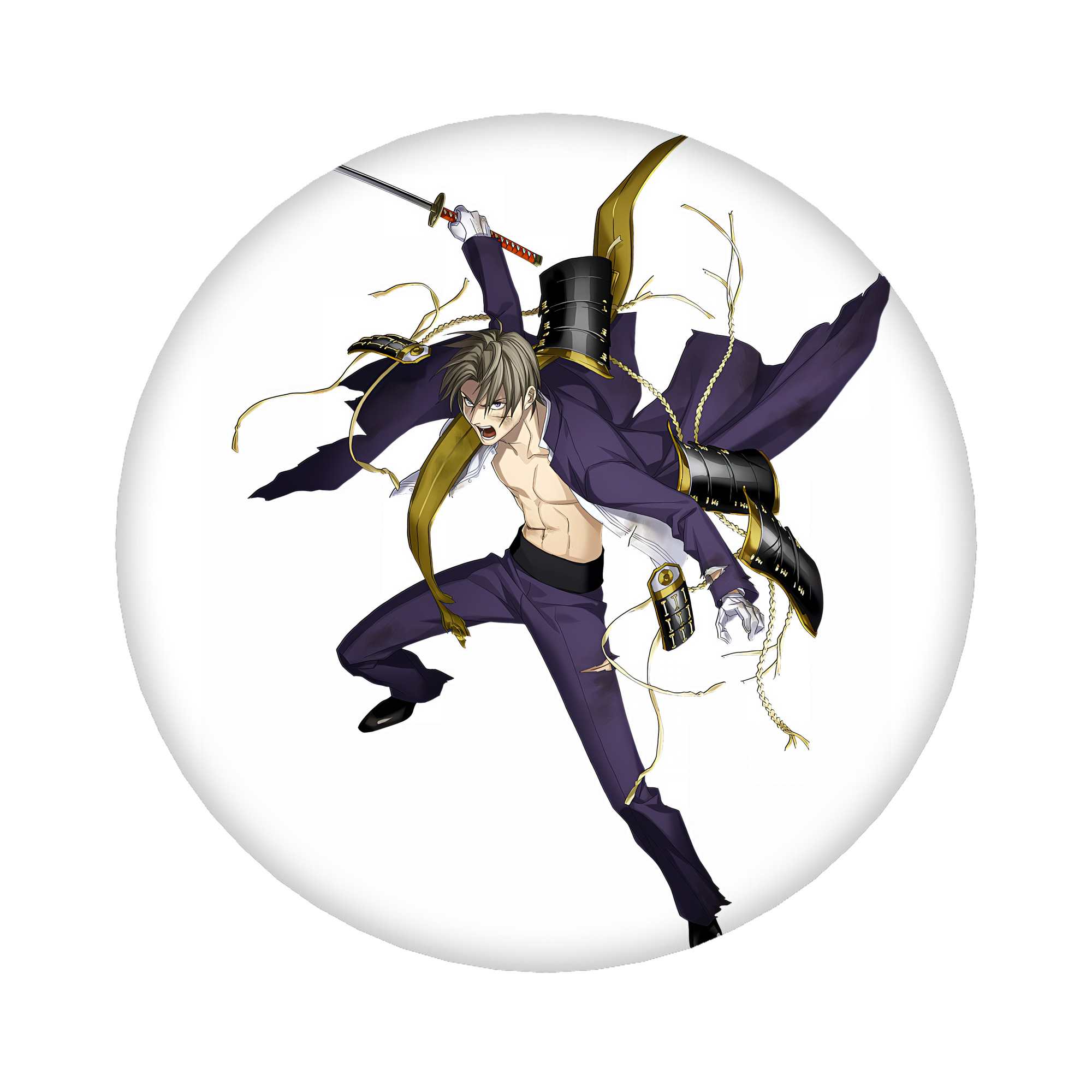 （画像用） 刀剣乱舞 Touken Ranbu 6cm 缶バッジ 複数セット