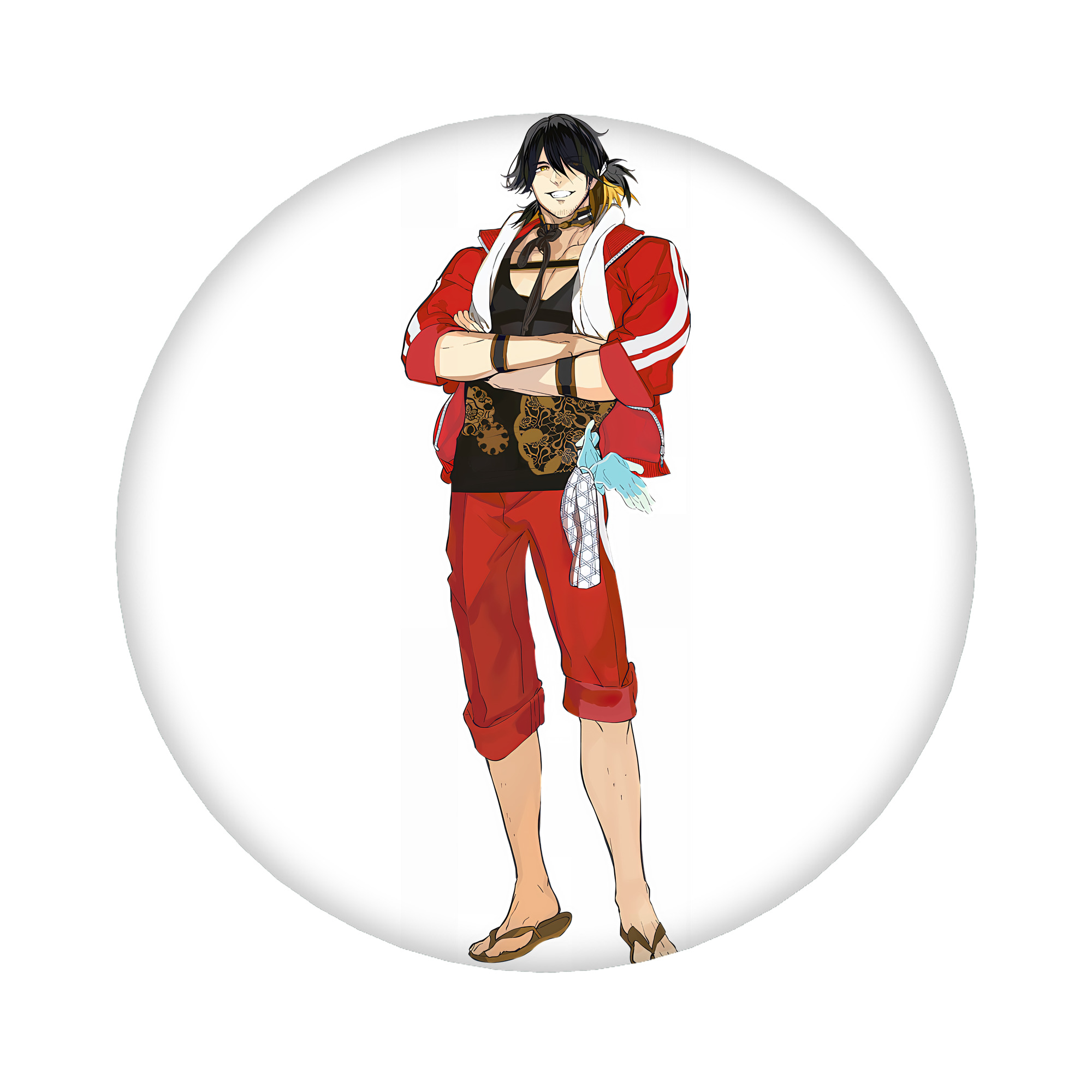 （画像用） 刀剣乱舞 Touken Ranbu 6cm 缶バッジ 複数セット