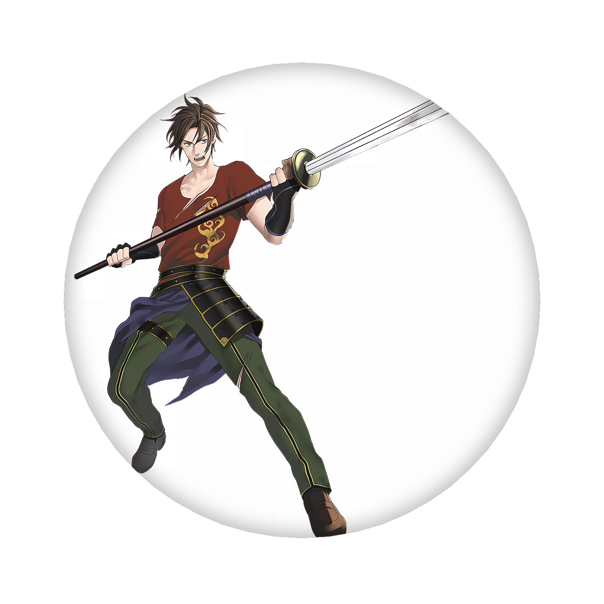（画像用） 刀剣乱舞 Touken Ranbu 6cm 缶バッジ 複数セット