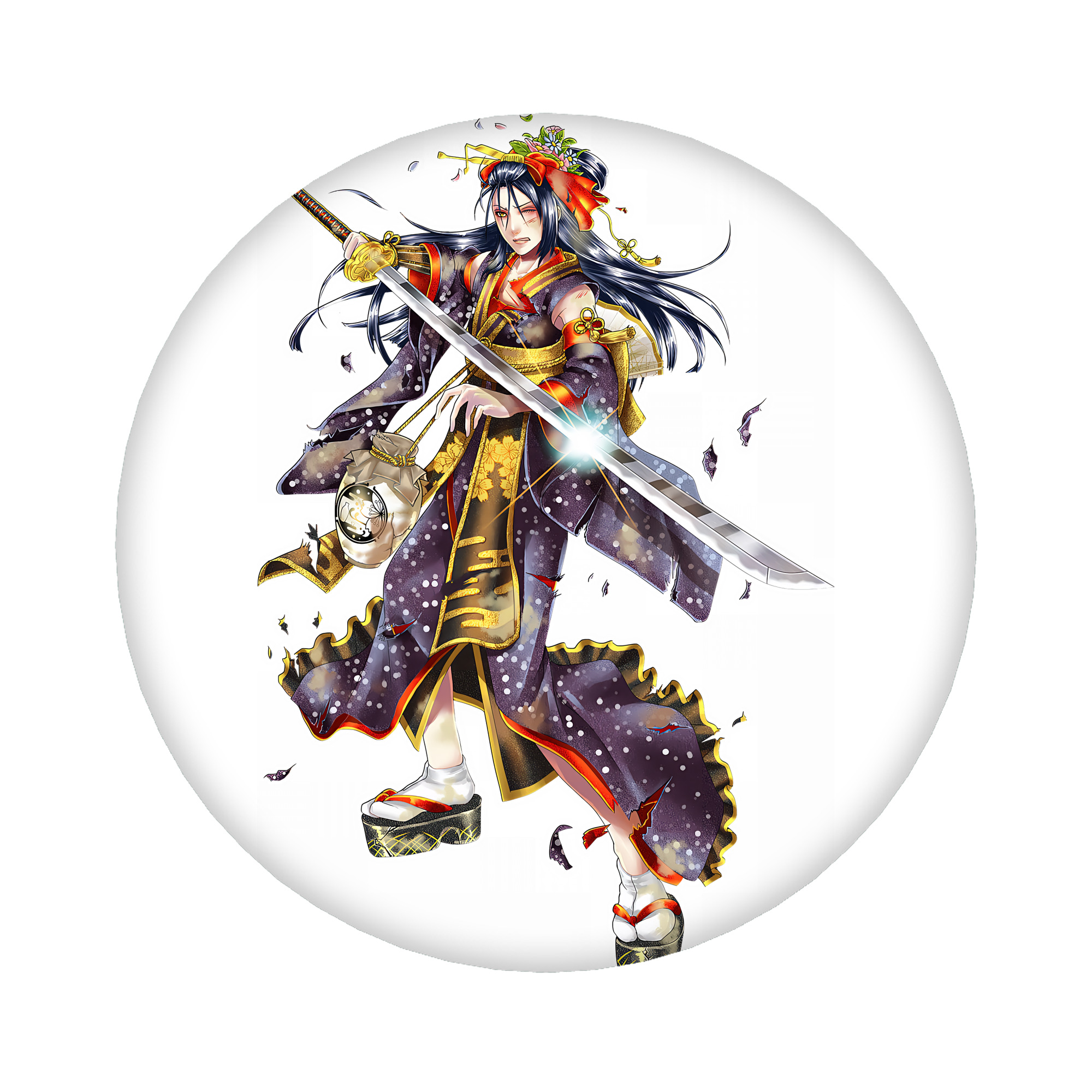 （画像用） 刀剣乱舞 Touken Ranbu 6cm 缶バッジ 複数セット